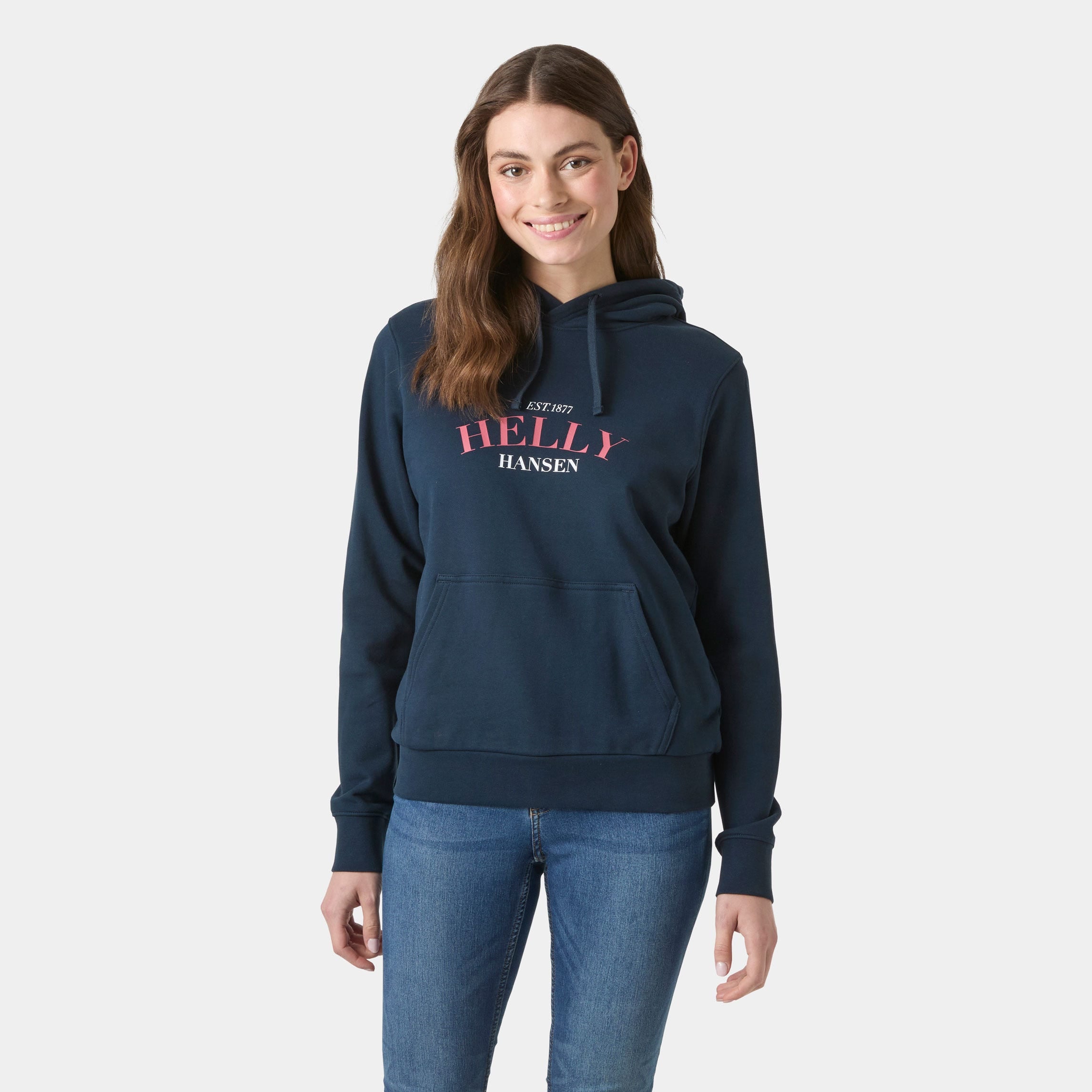 Women's Core Graphic Hoodie - 597 NAVY