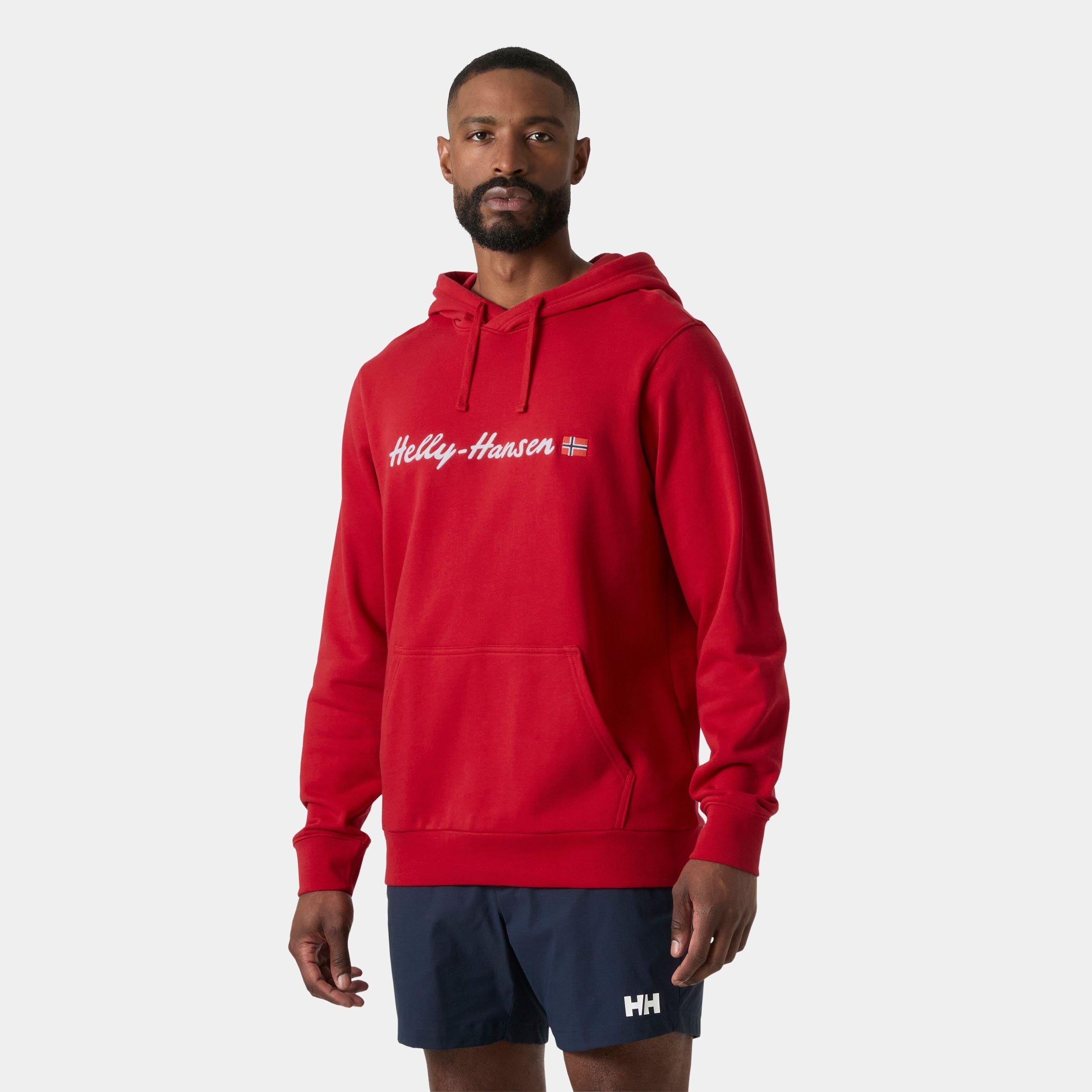 Men's Core Graphic Hoodie - 162 RED