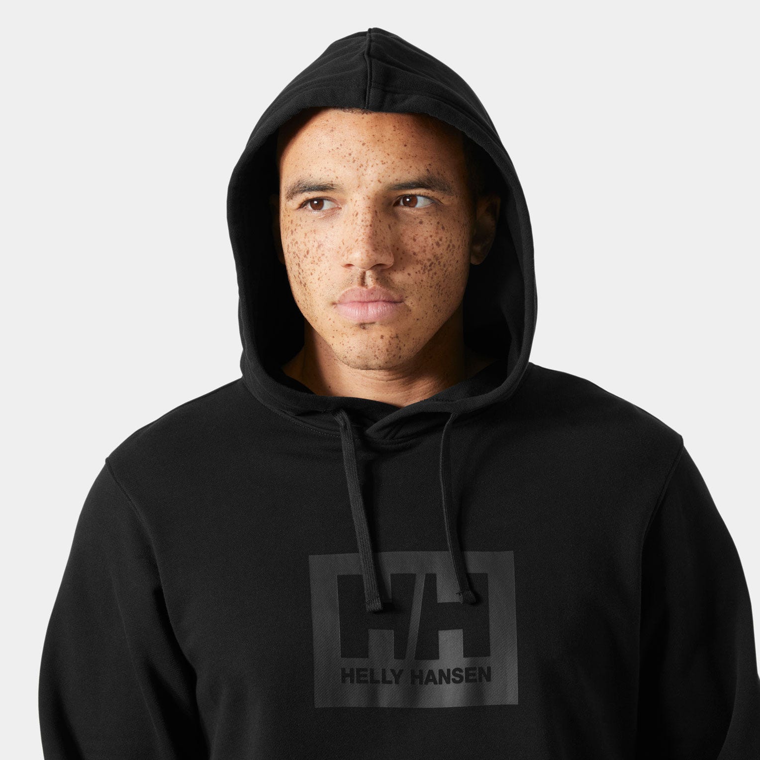 Men's HH Box Hoodie - 990 BLACK