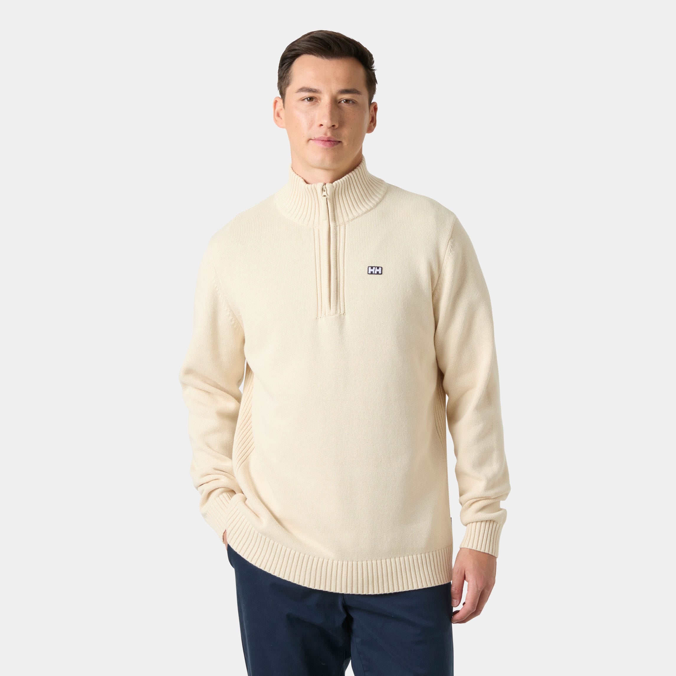 Men's Smoegen Half-Zip Sweater - 034 CREAM
