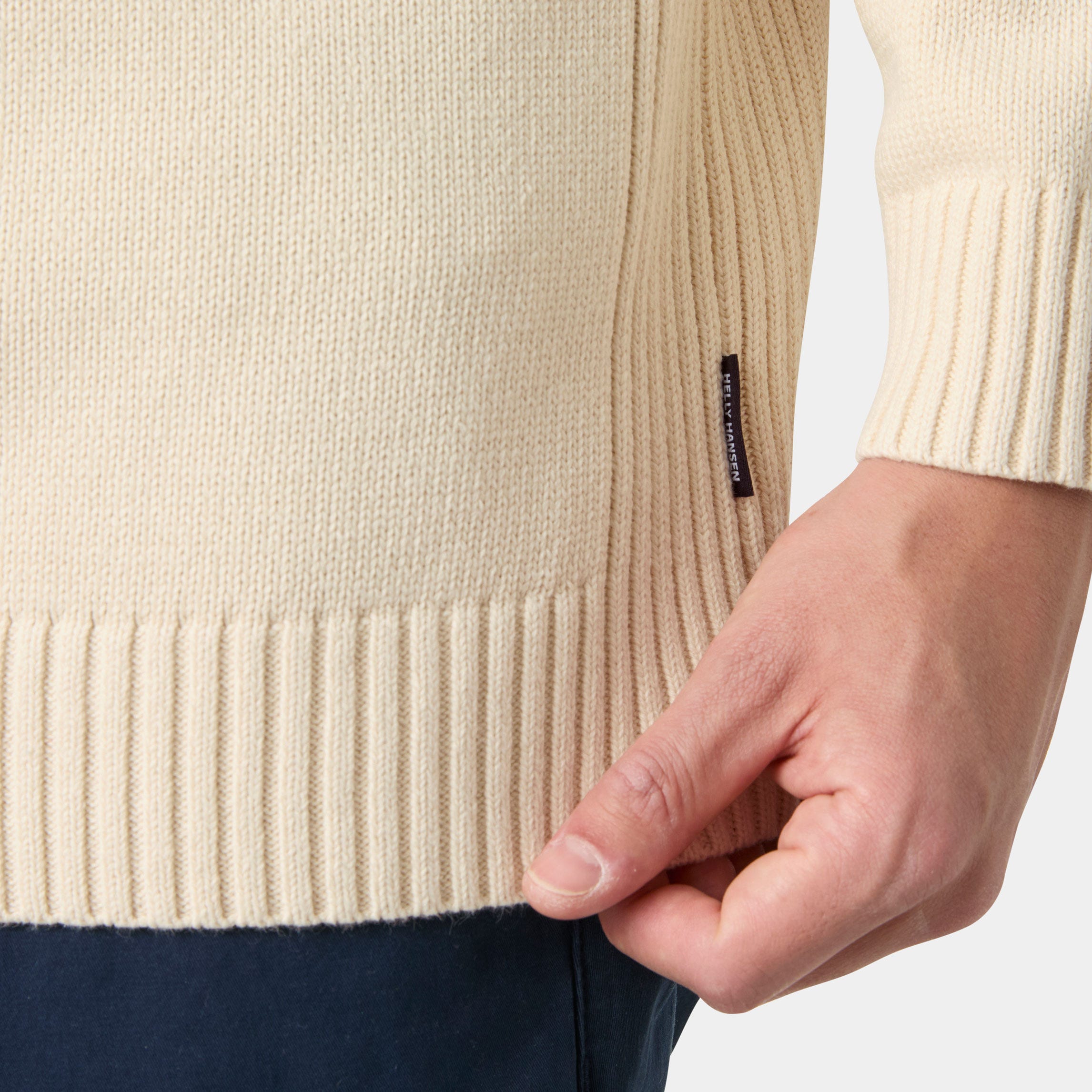 Men's Smoegen Half-Zip Sweater - 034 CREAM