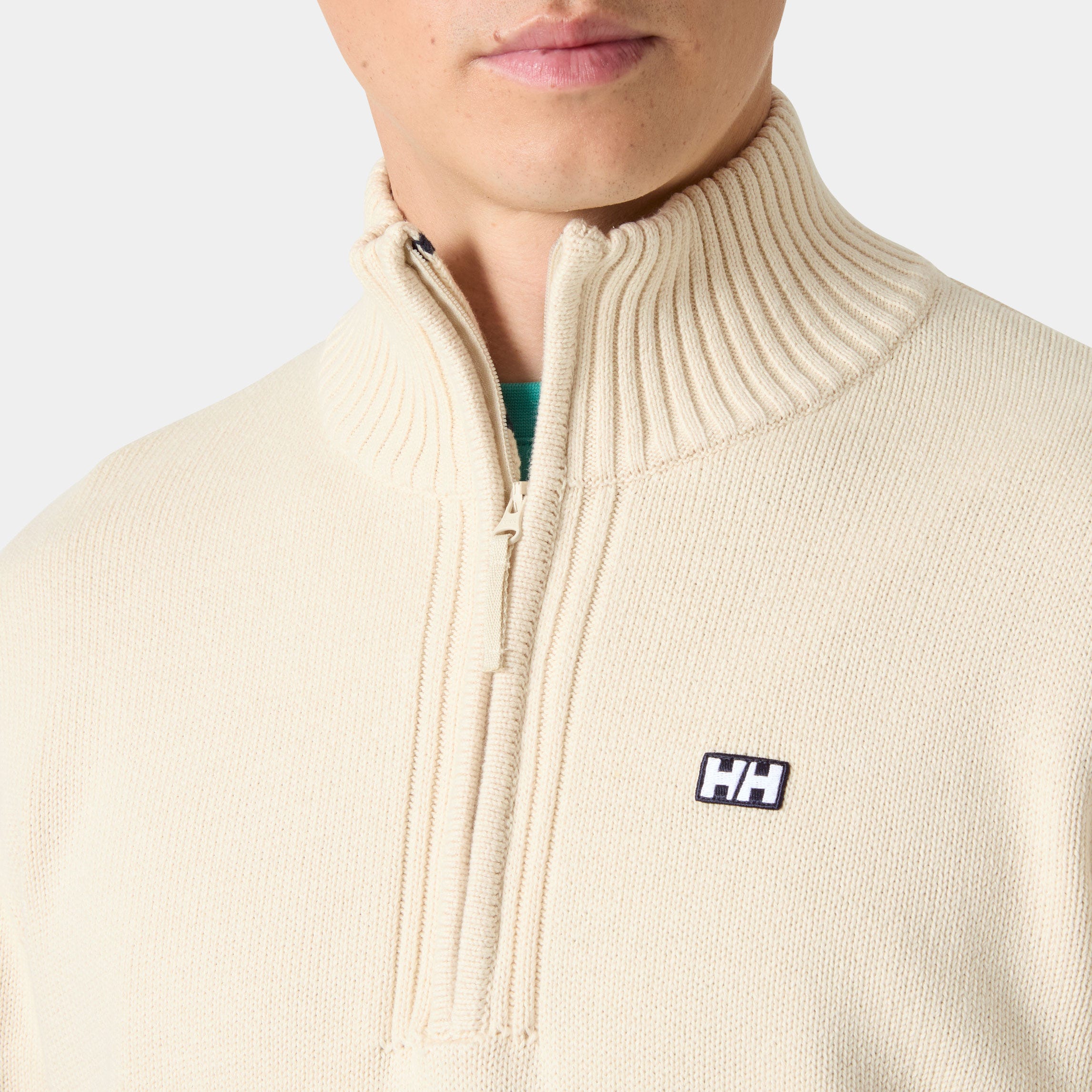 Men's Smoegen Half-Zip Sweater - 034 CREAM