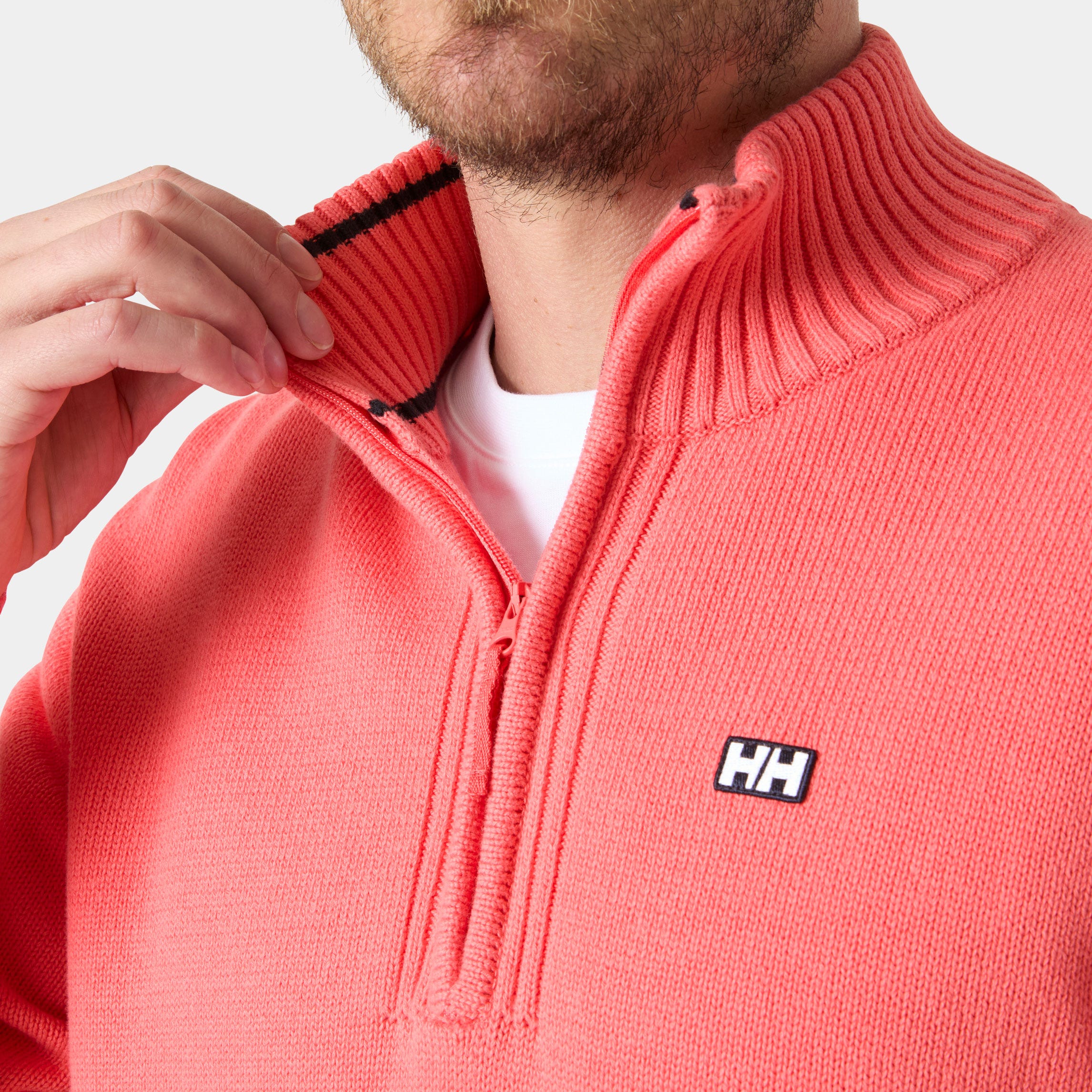 Men's Smoegen Half-Zip Sweater - 098 NANTUCKET RED