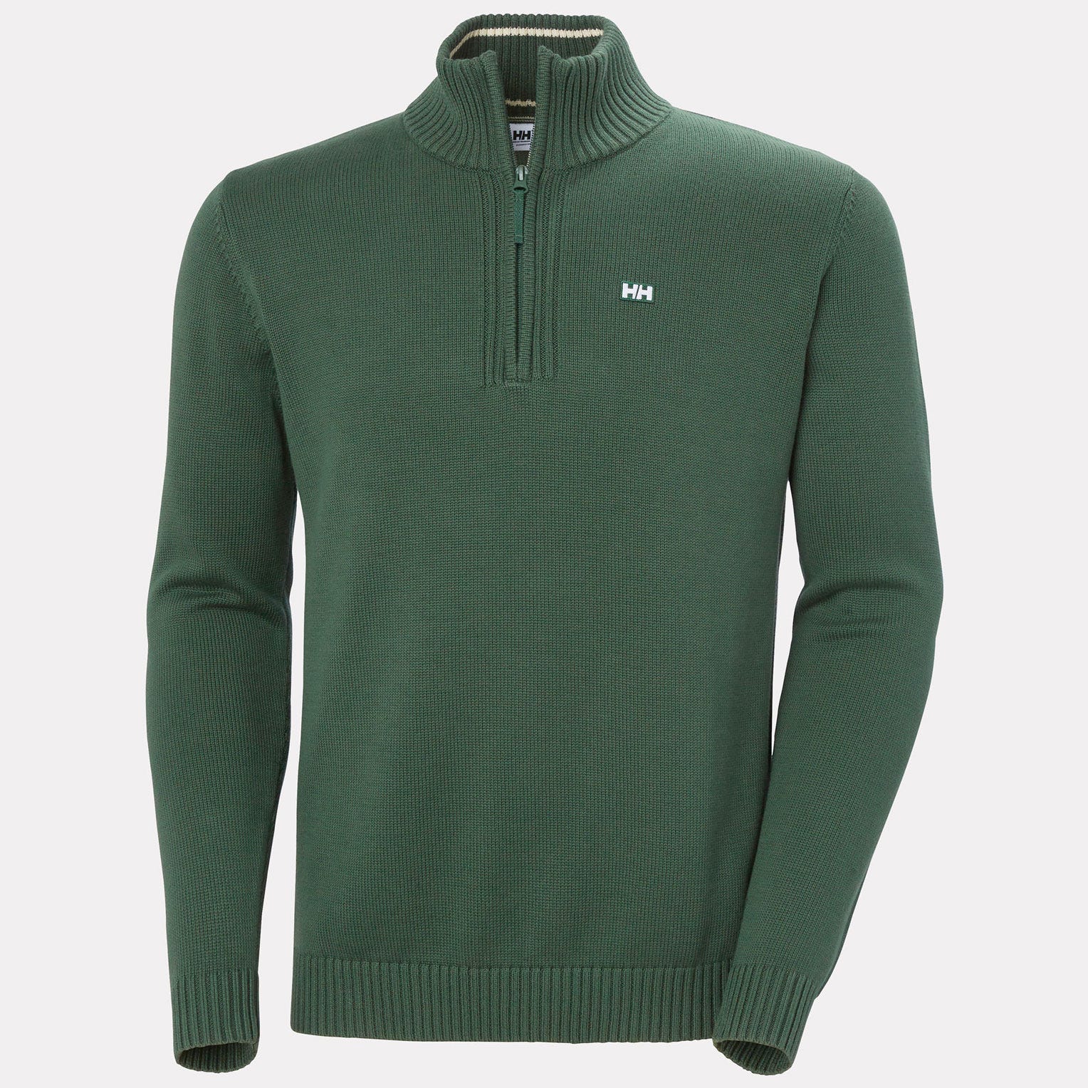 Men's Smoegen Half-Zip Sweater - 390 JUNGLE GREEN