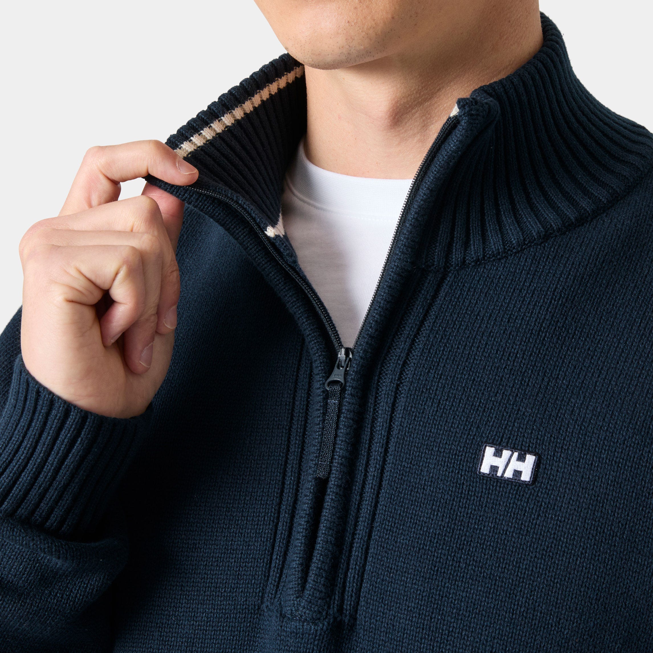 Men's Smoegen Half-Zip Sweater - 597 NAVY