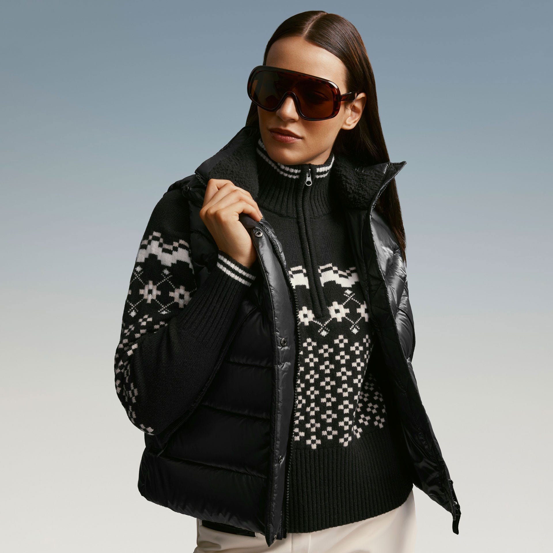 Women's Après Knit Sweater - 990 BLACK