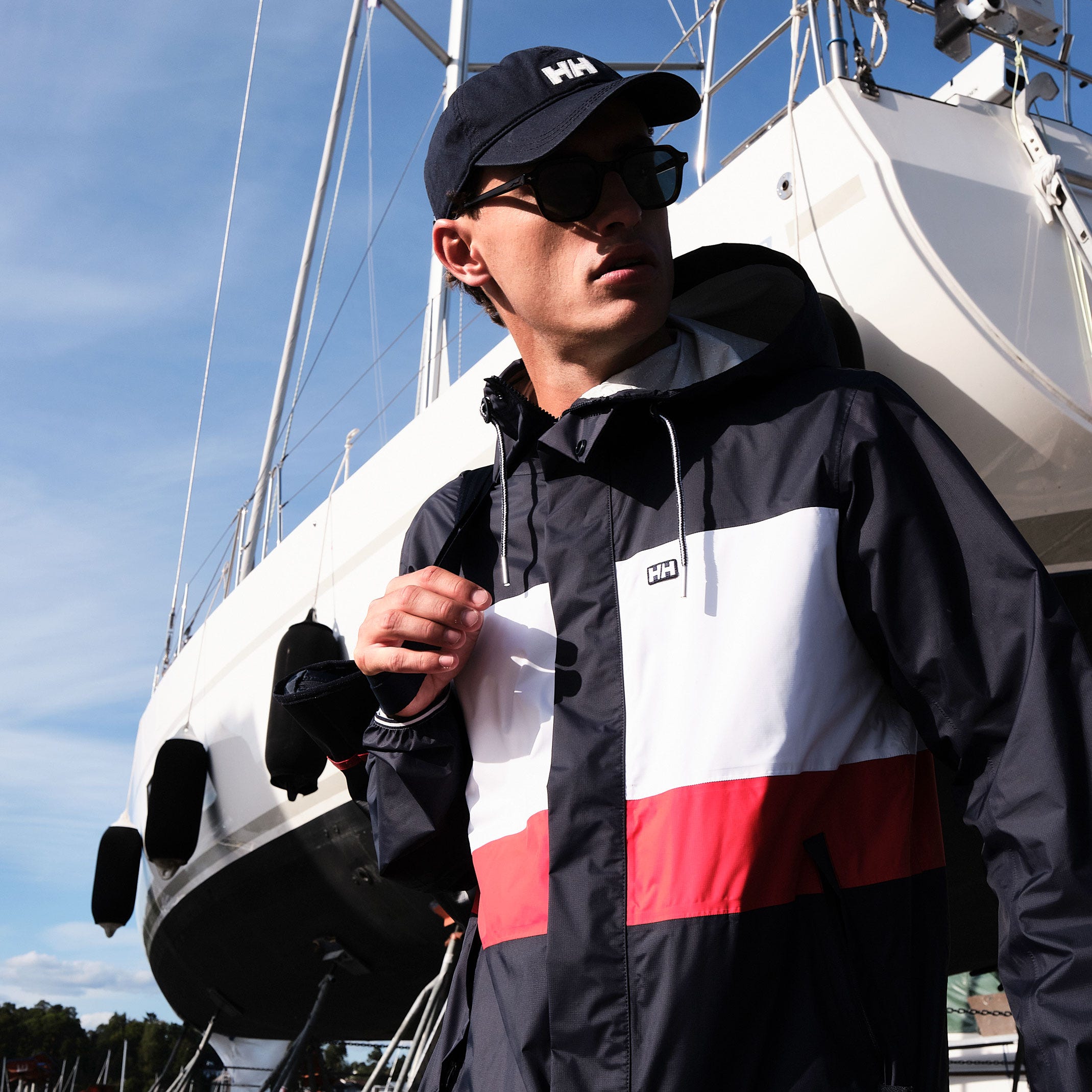 Men's Koster 2.5-Layer Rain Jacket - 597 NAVY
