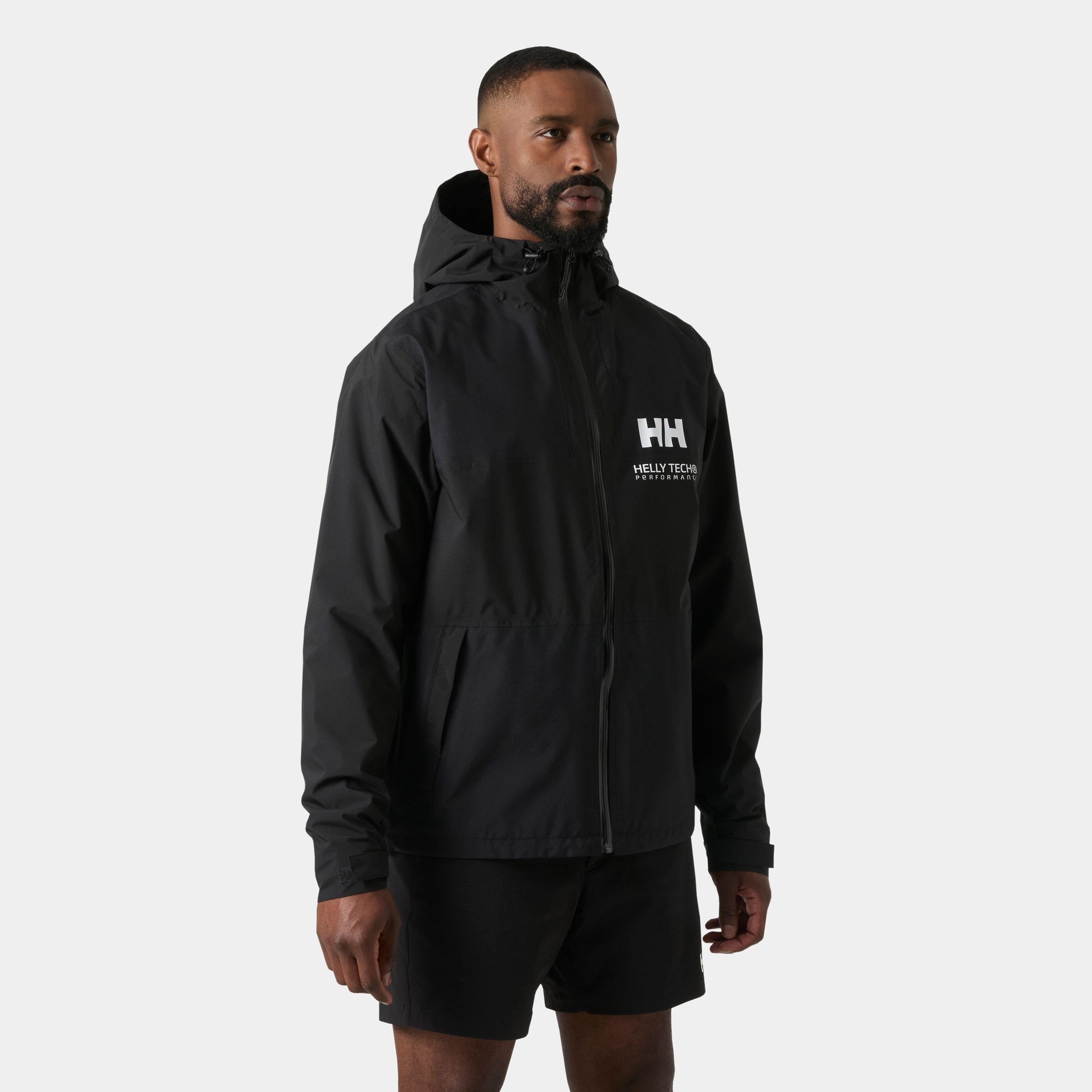 Men's Ace Rain Jacket - 990 BLACK