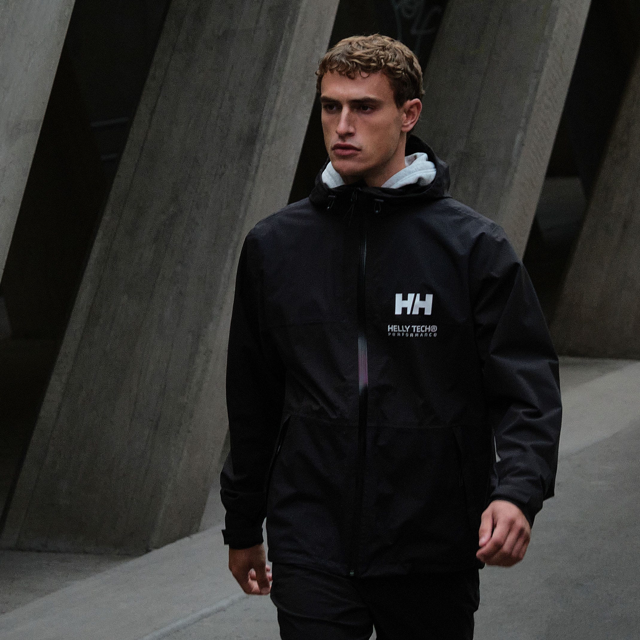 Men's Ace Rain Jacket - 990 BLACK