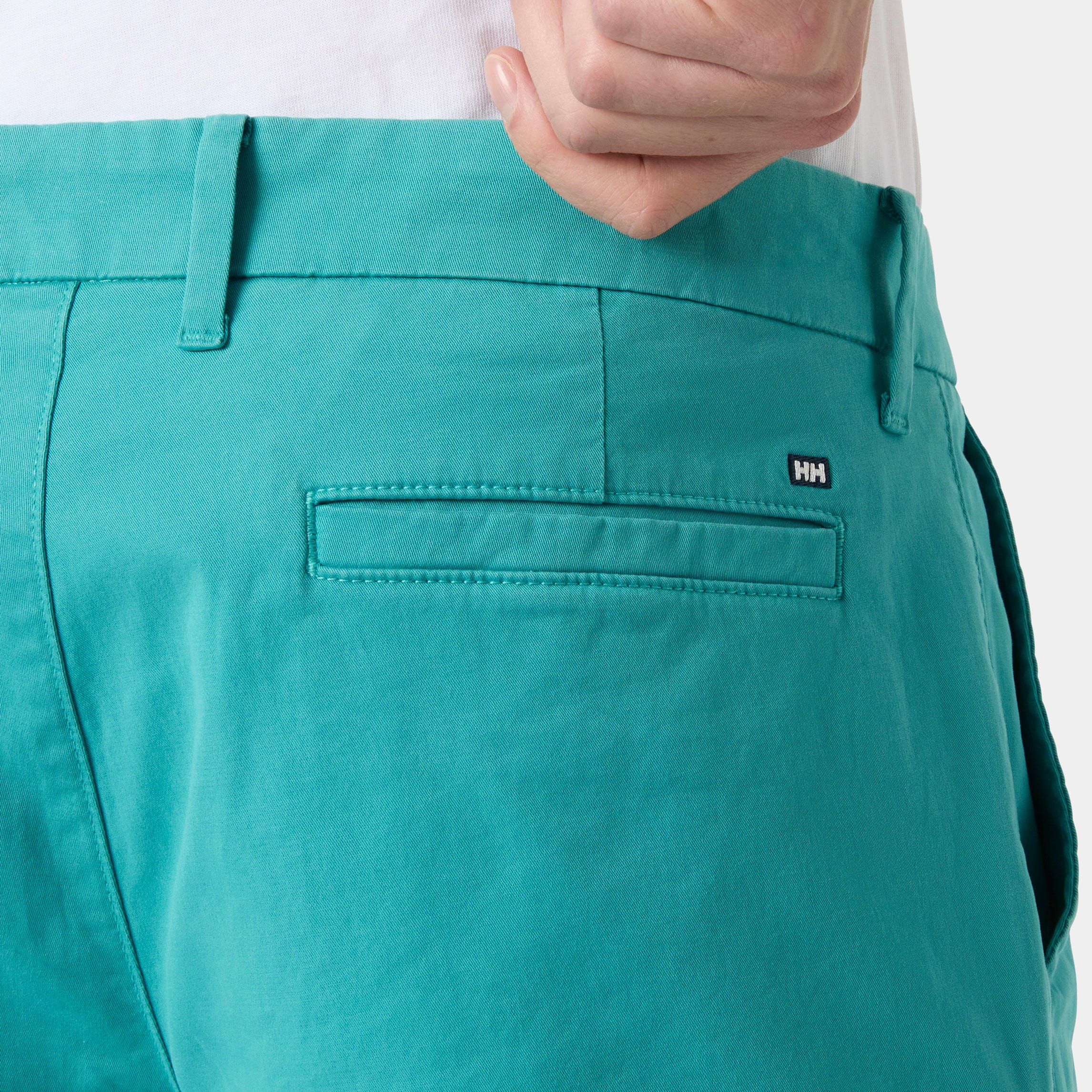 Men's Bryggen Chino Shorts - 472 DARK MINT