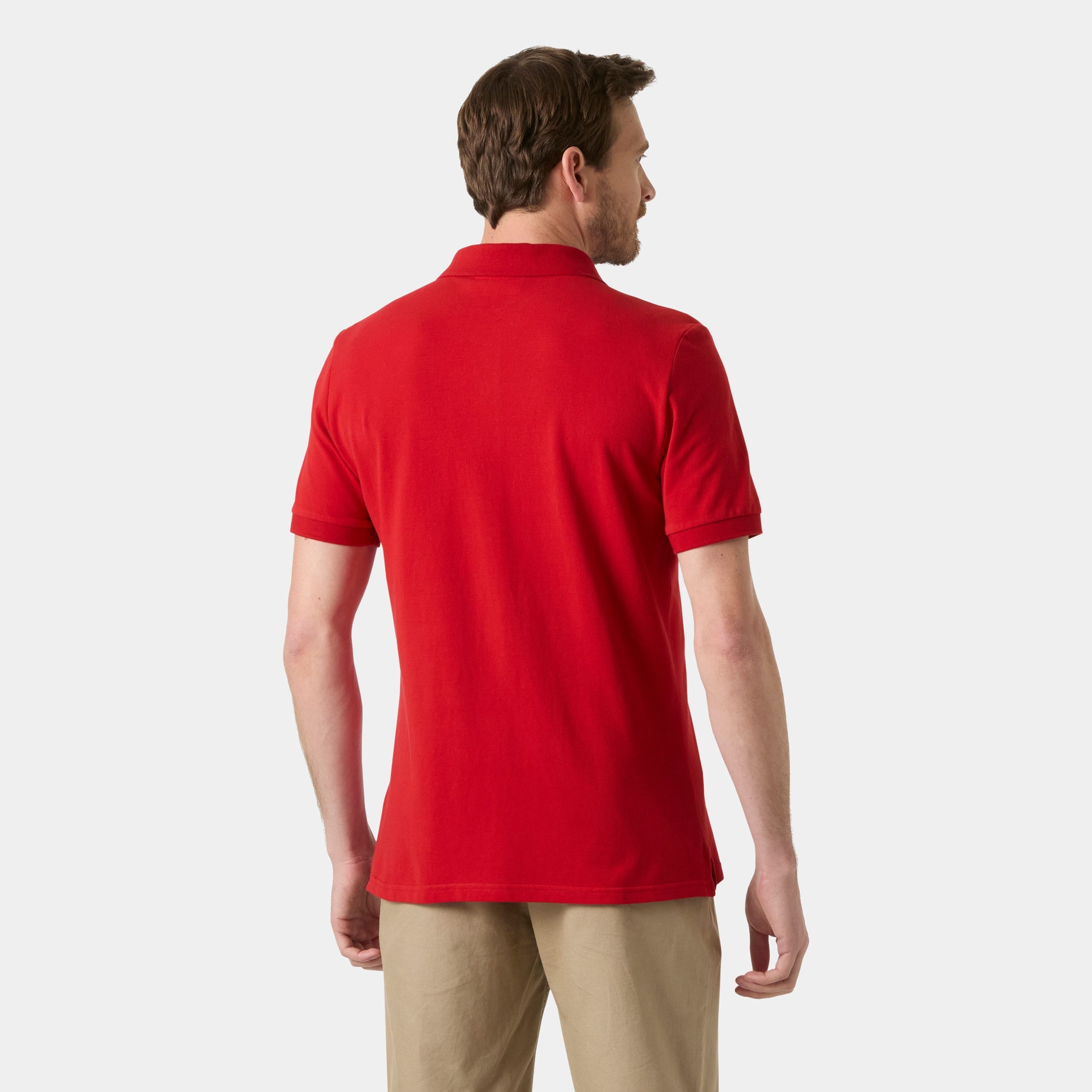 Men's Messina Graphic Fitted Polo - 162 RED