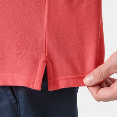 Men's Elba Fitted Polo - 098 NANTUCKET RED