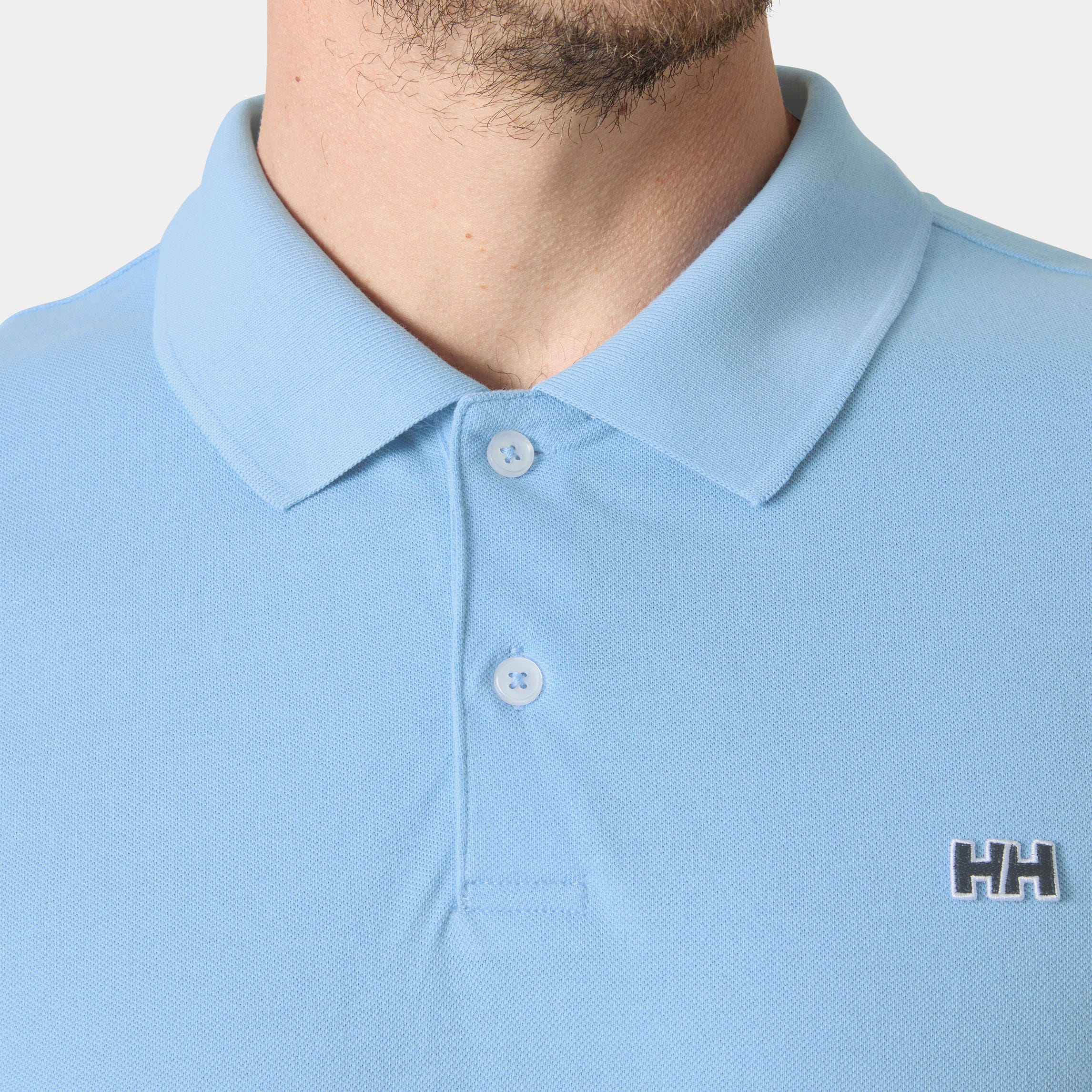 Men's Elba Fitted Polo - 627 BRIGHT BLUE