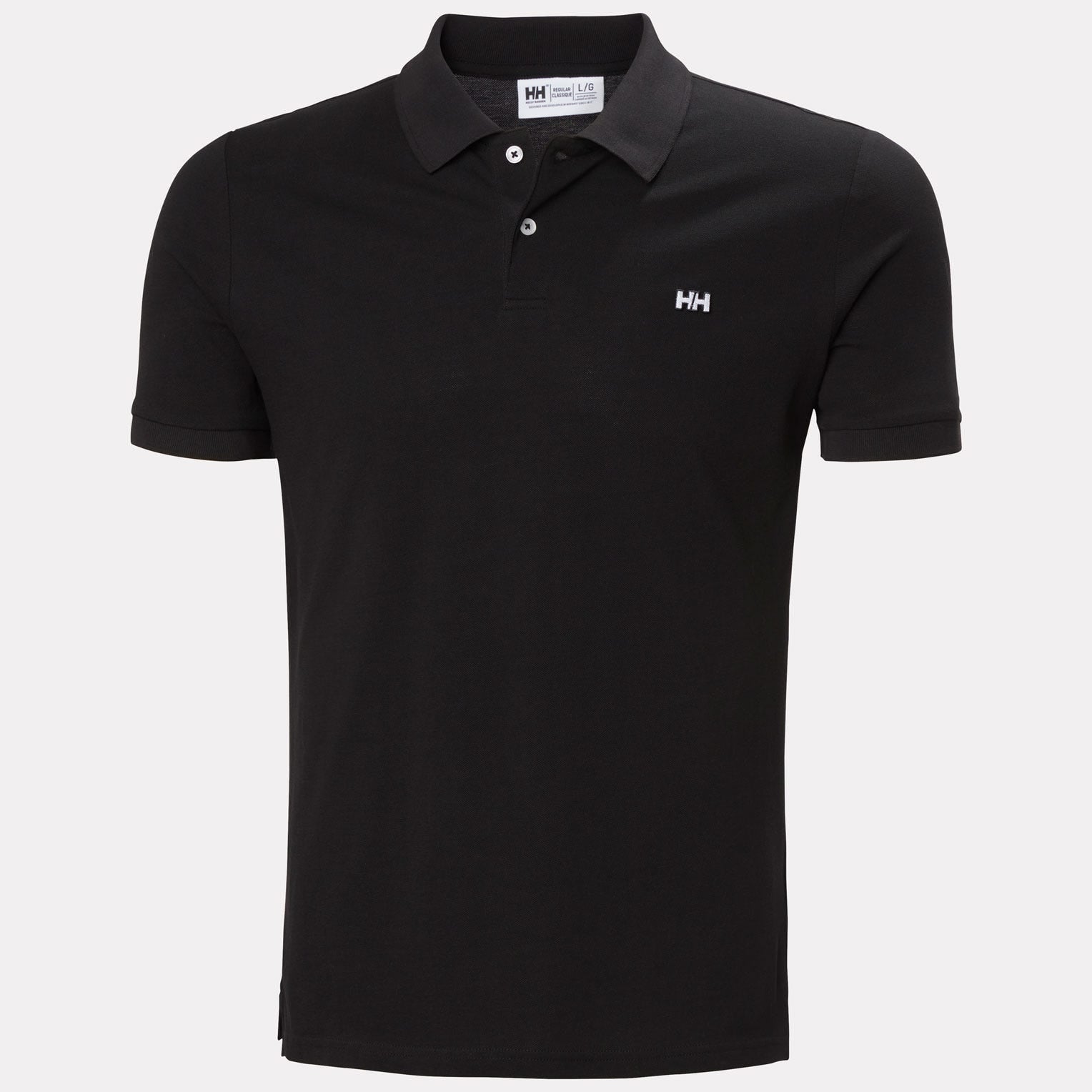 Men's Elba Fitted Polo - 990 BLACK