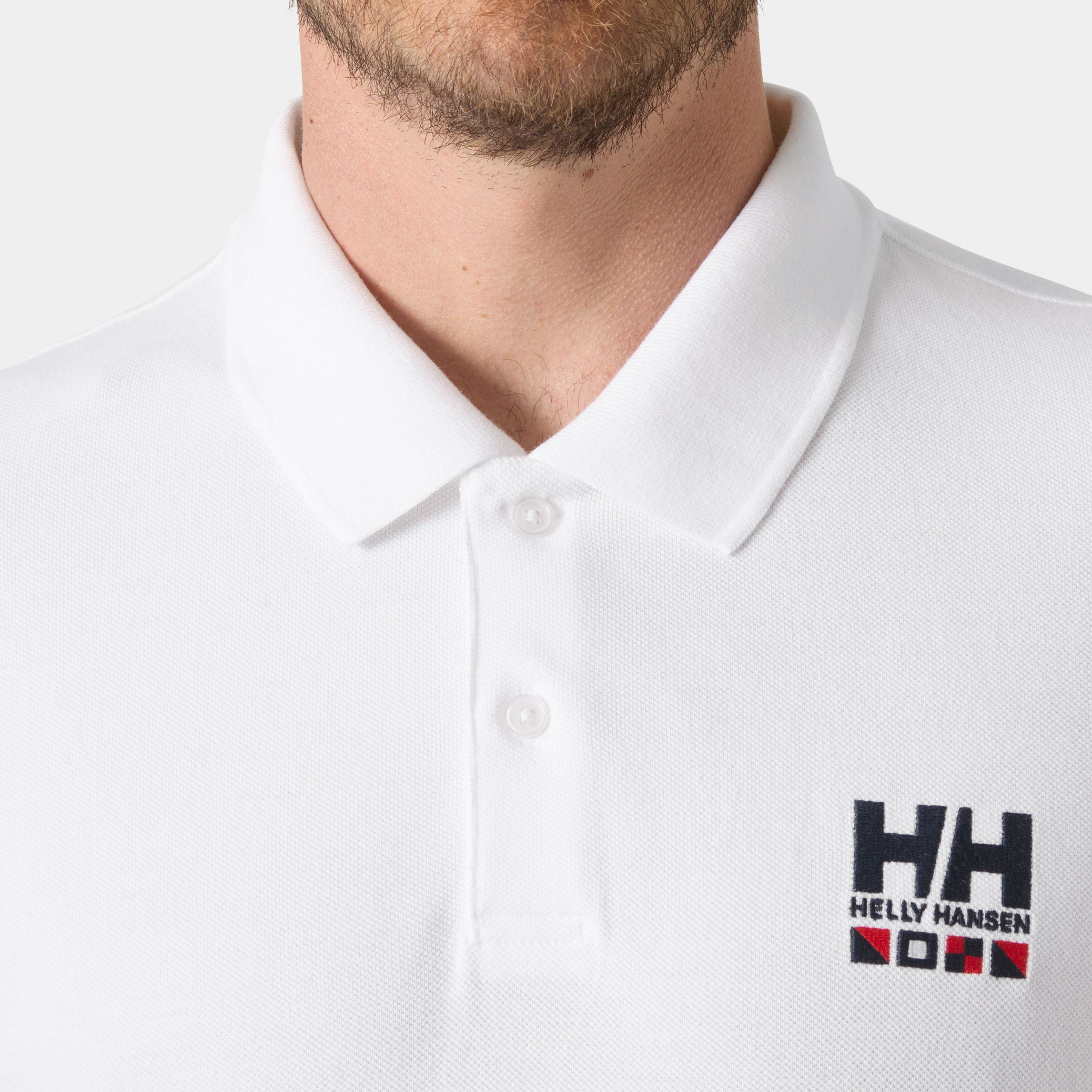 Men's Toulon Graphic Polo - 002 WHITE
