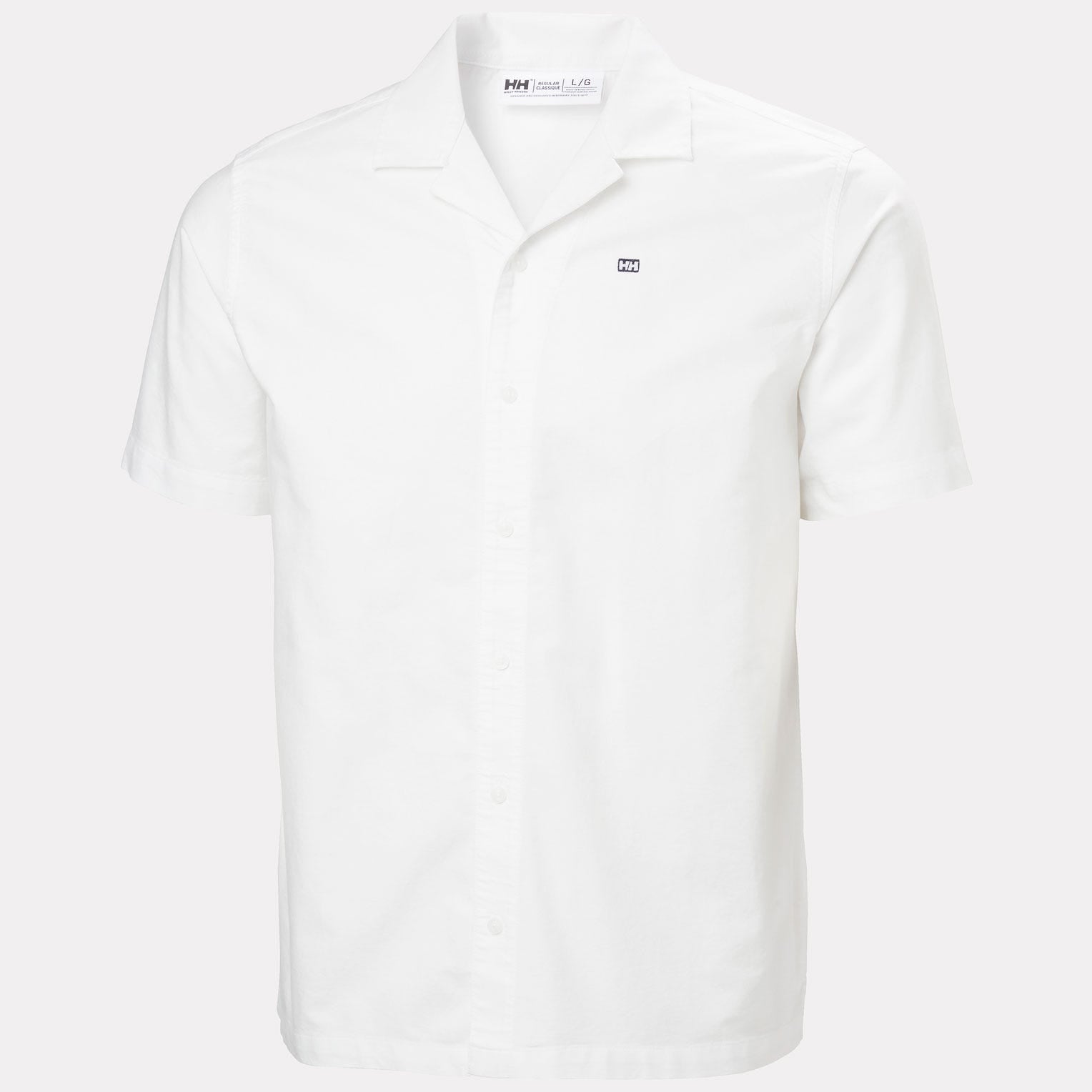 Men's Shore Short Sleeve Shirt - 001 WHITE