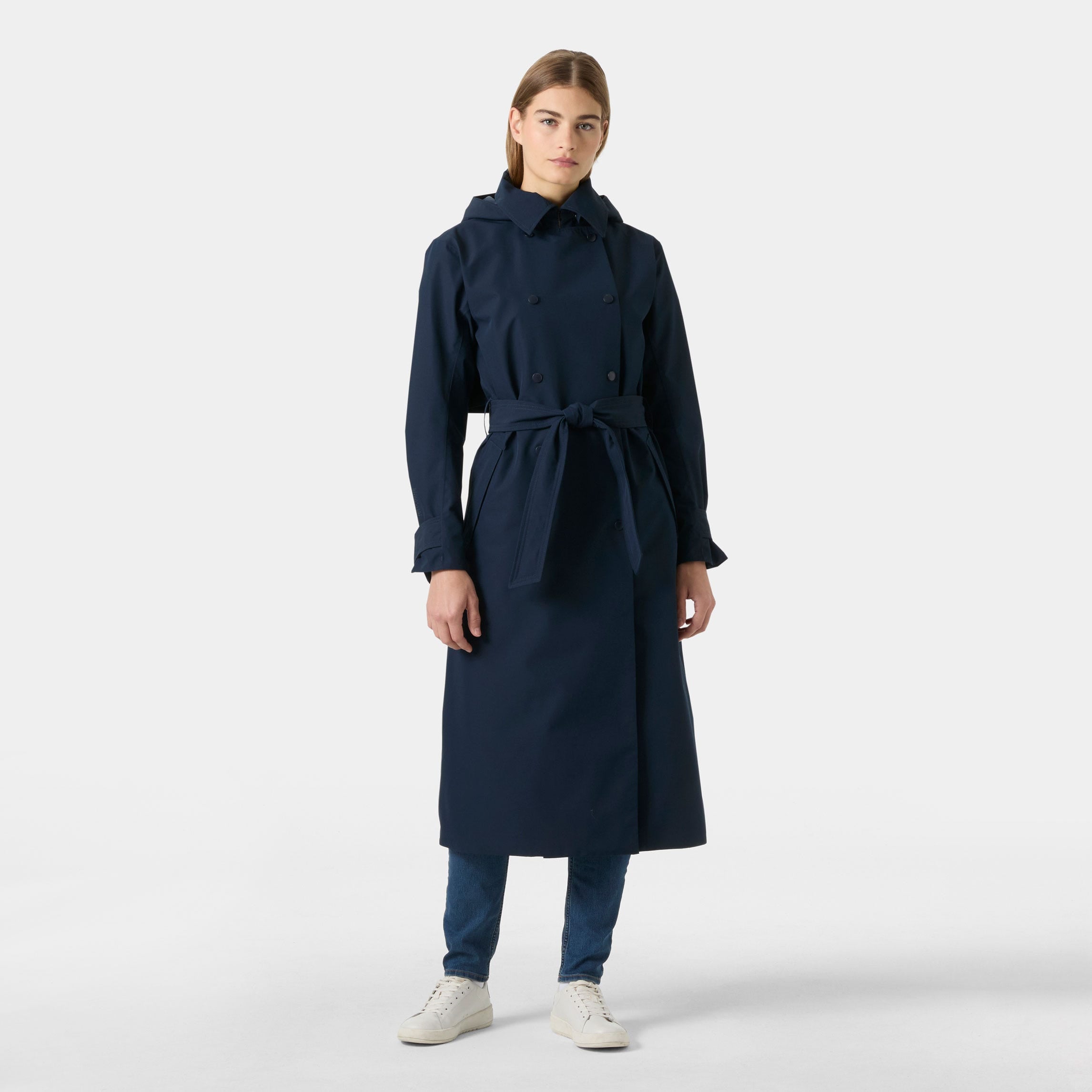 Women's Avenue Trench - 597 NAVY