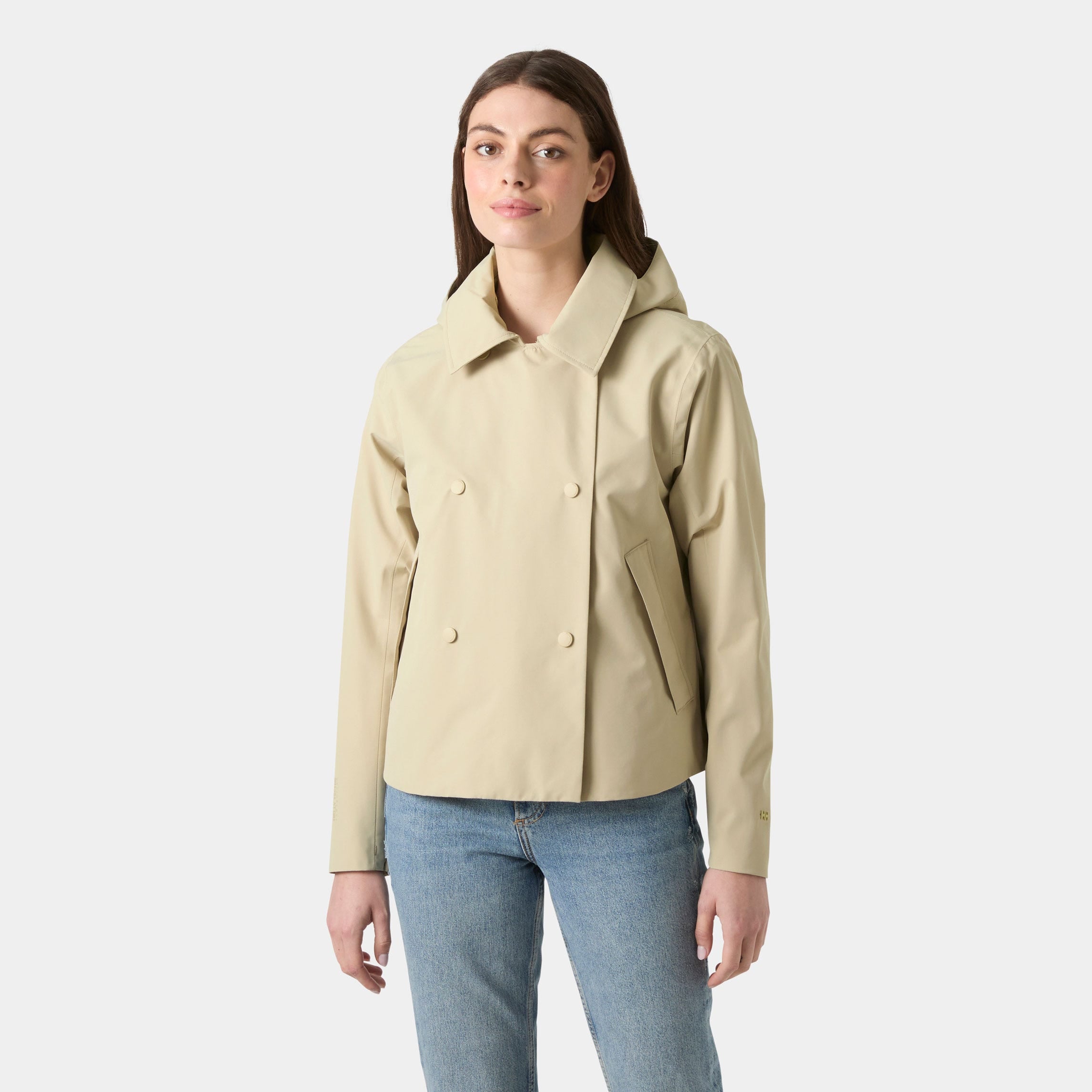 Women's Avenue Short Trench - 078 HH KHAKI