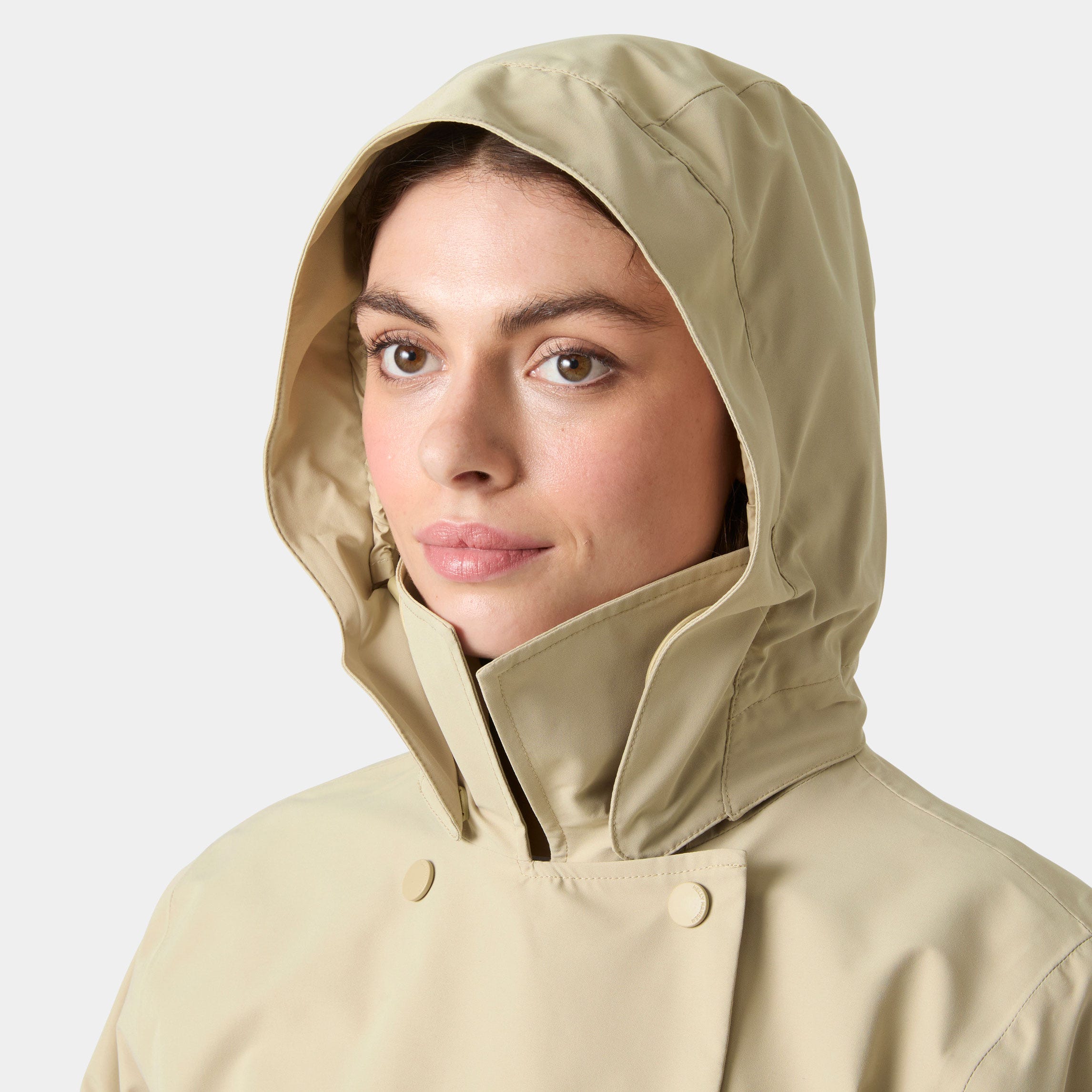 Women's Avenue Short Trench - 078 HH KHAKI