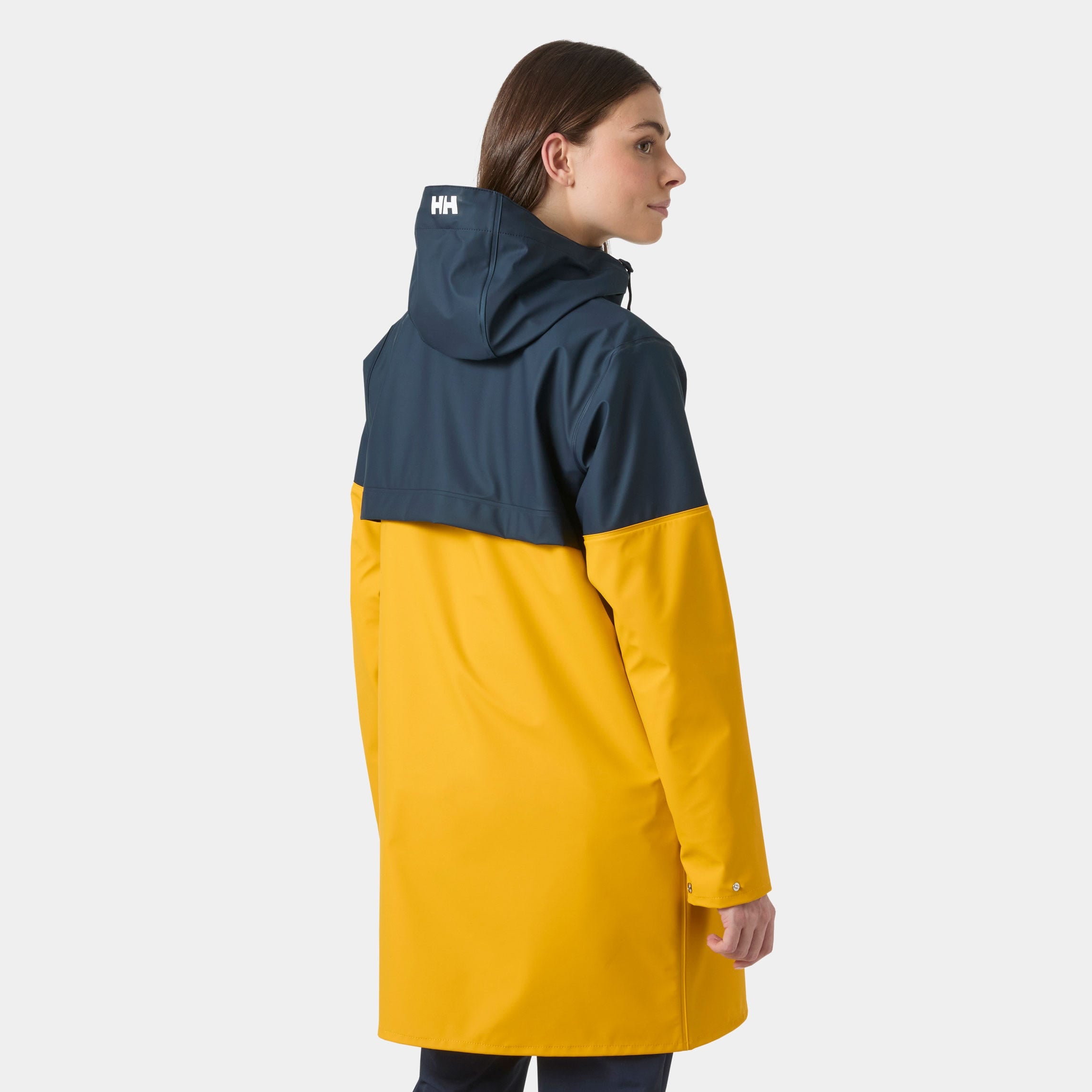 Women's Moss Block PU Raincoat - 344 ESSENTIAL YELLOW