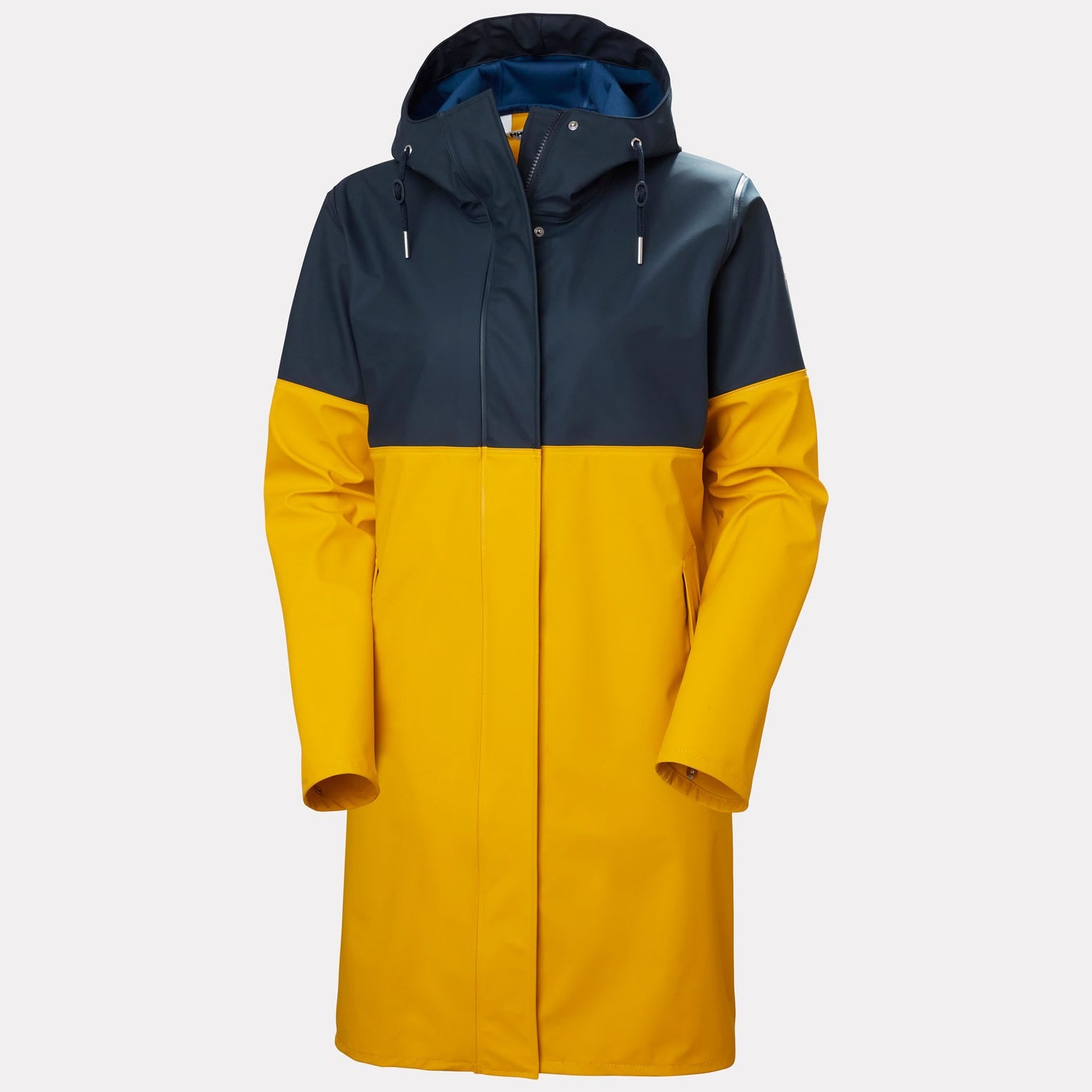 Women's Moss Block PU Raincoat - 344 ESSENTIAL YELLOW