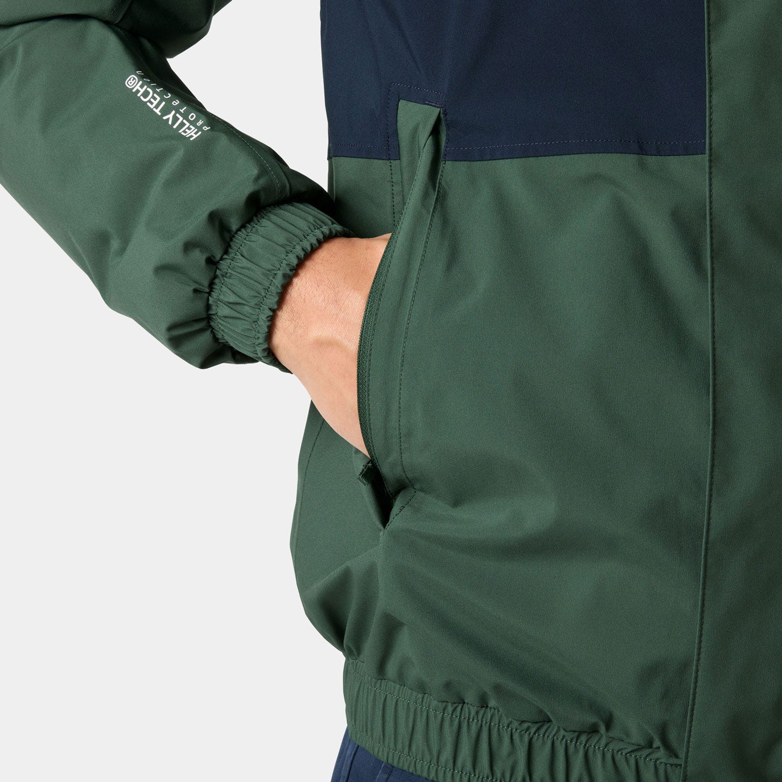Men’s Smoegen Insulated Rain Jacket - 390 JUNGLE GREEN