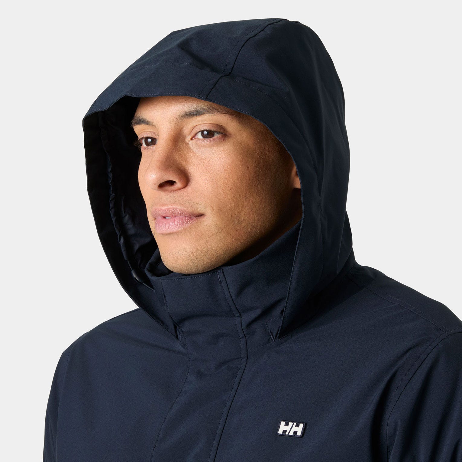 Men’s Smoegen Insulated Rain Jacket - 598 NAVY STRIPE