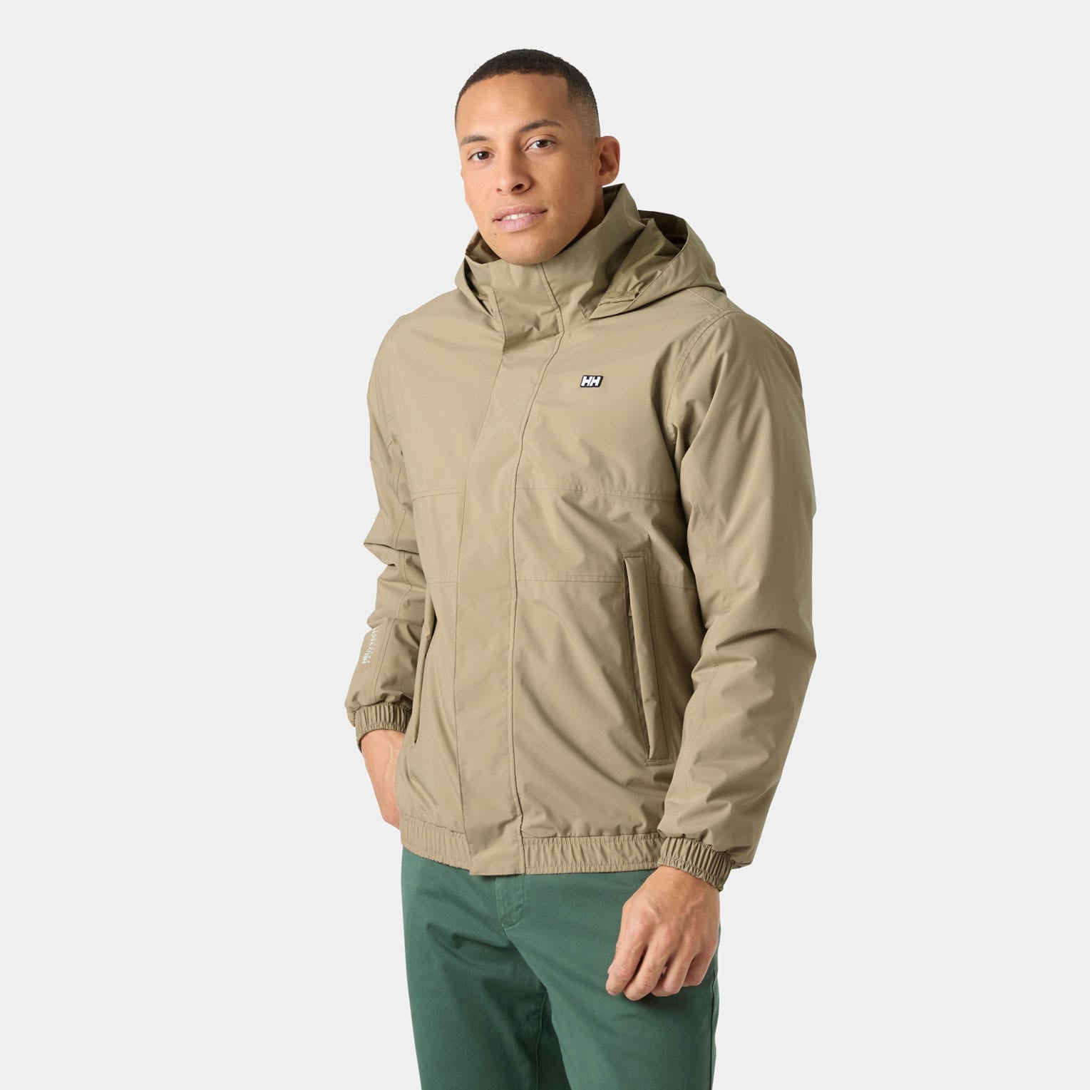 Men’s Smoegen Insulated Rain Jacket - 757 PEBBLE