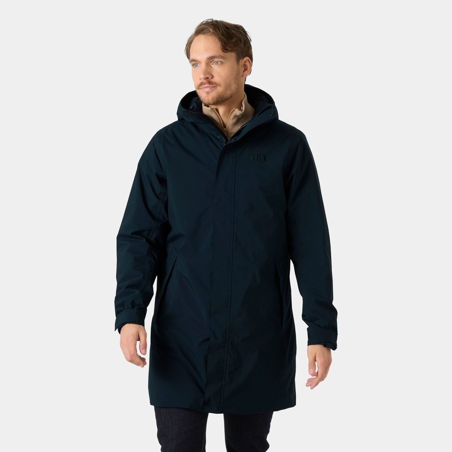 Men's Brussel Insulated Raincoat - 597 NAVY