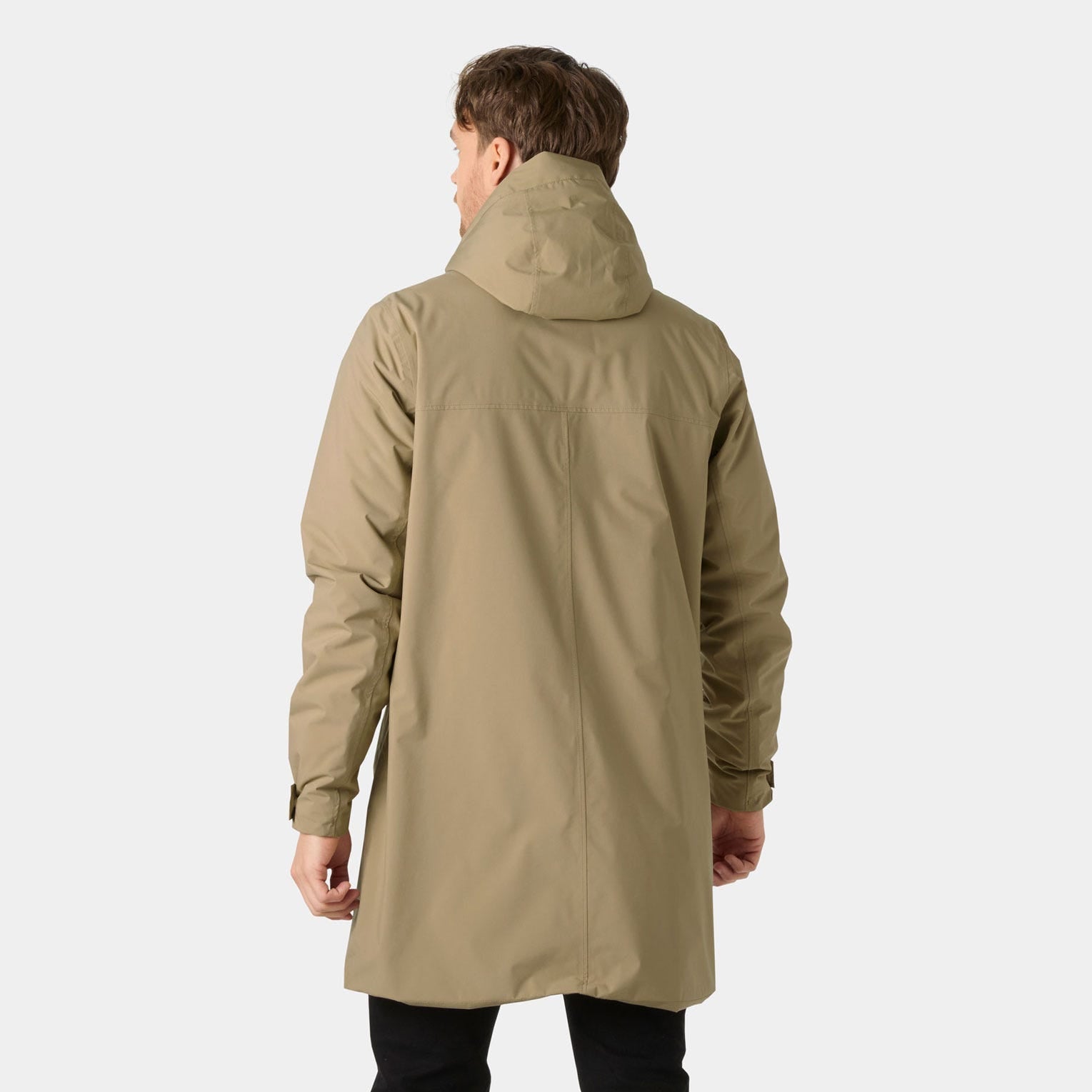 Men's Brussel Insulated Raincoat - 757 PEBBLE