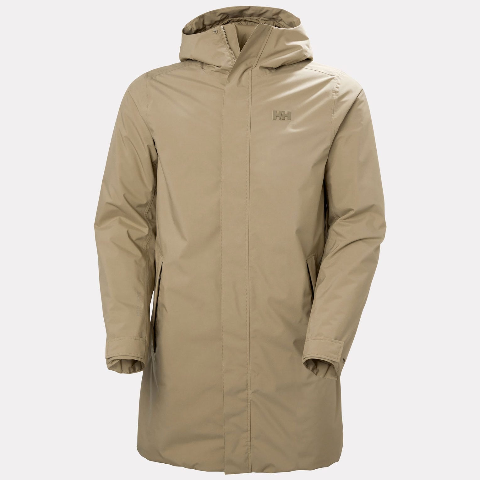Men's Brussel Insulated Raincoat - 757 PEBBLE