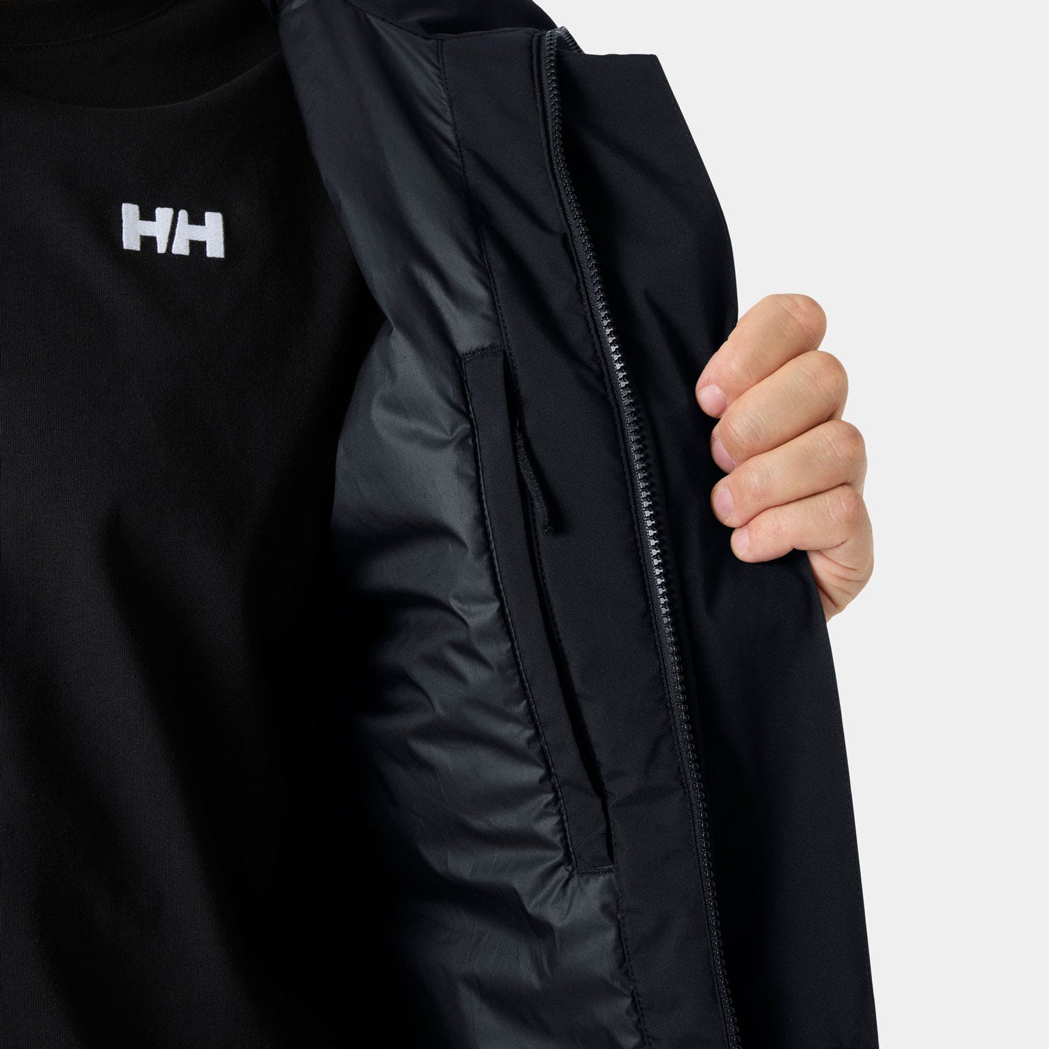 Men's Brussel Insulated Raincoat - 990 BLACK