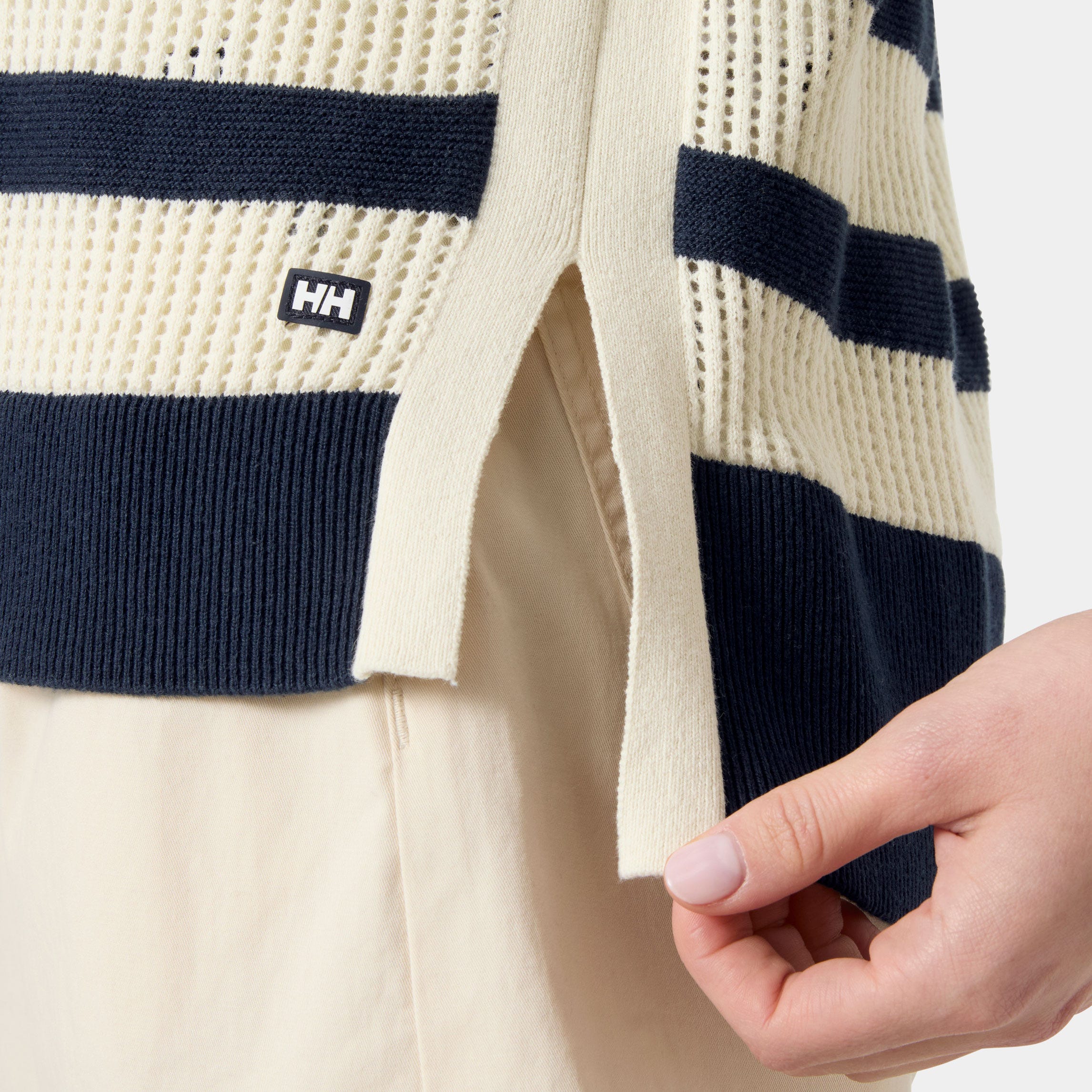 Women's Portofino Knit Sweater - 597 NAVY / CREAM