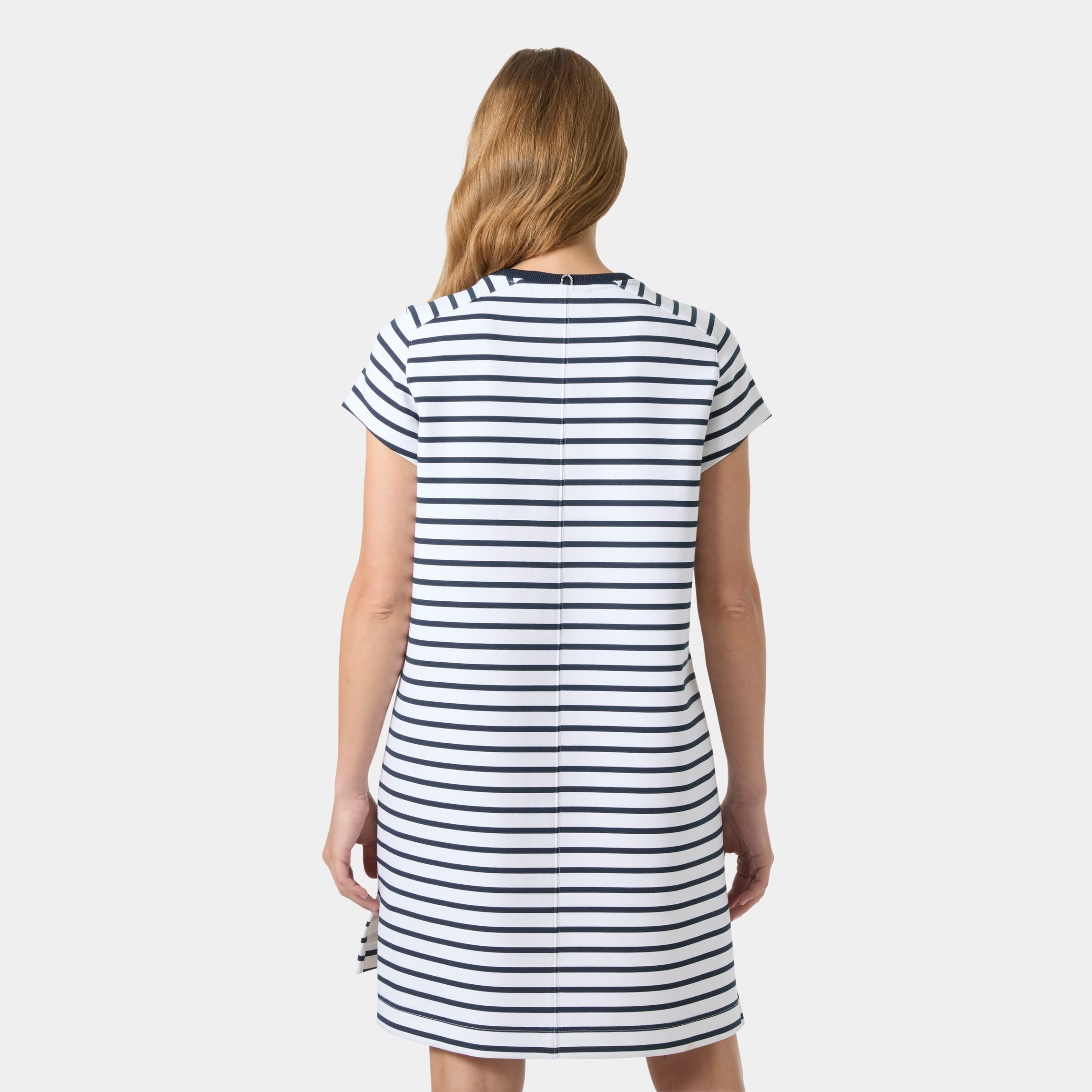 Women's Capri Dress - 001 WHITE NAVY