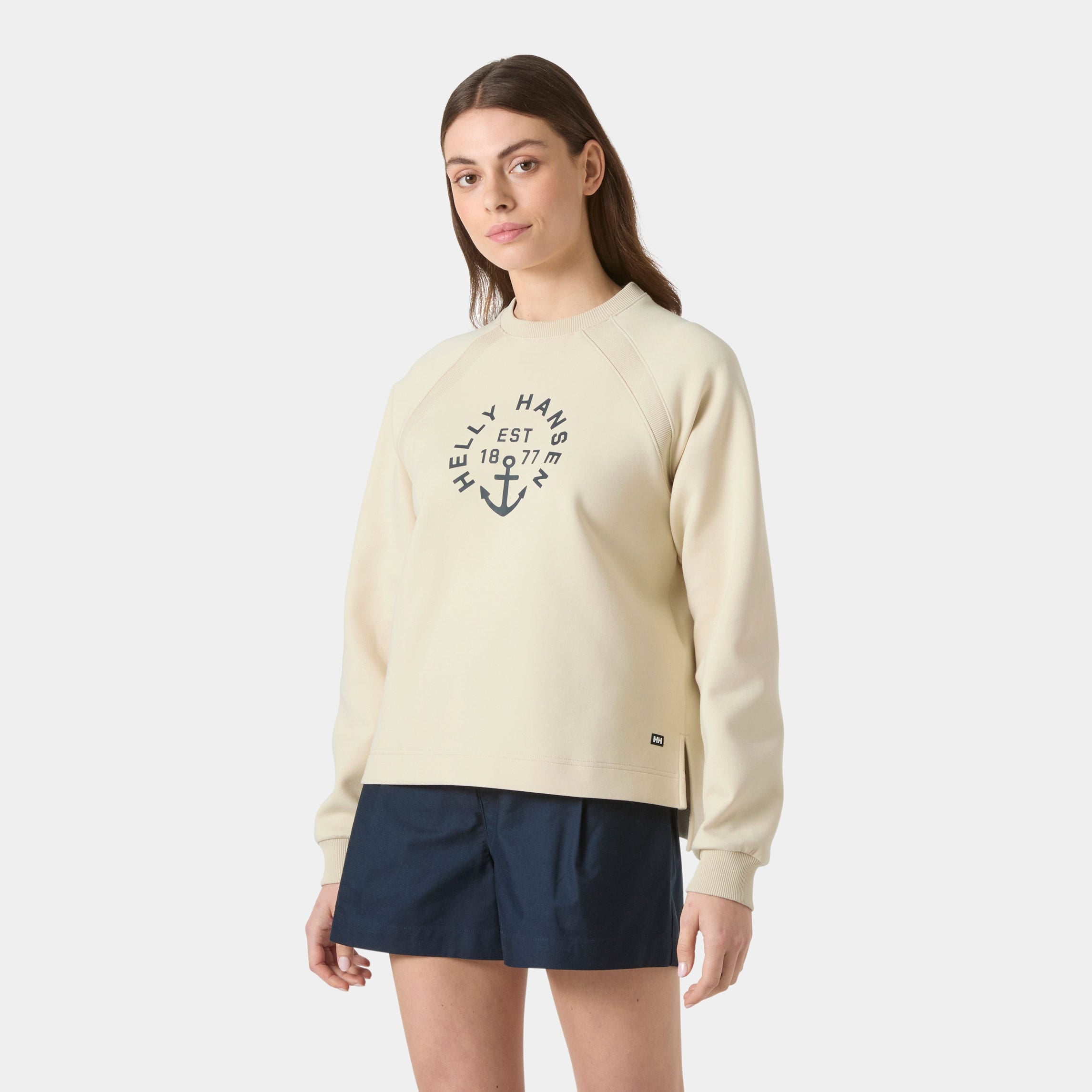 Women's Capri Sweatshirt - 034 CREAM