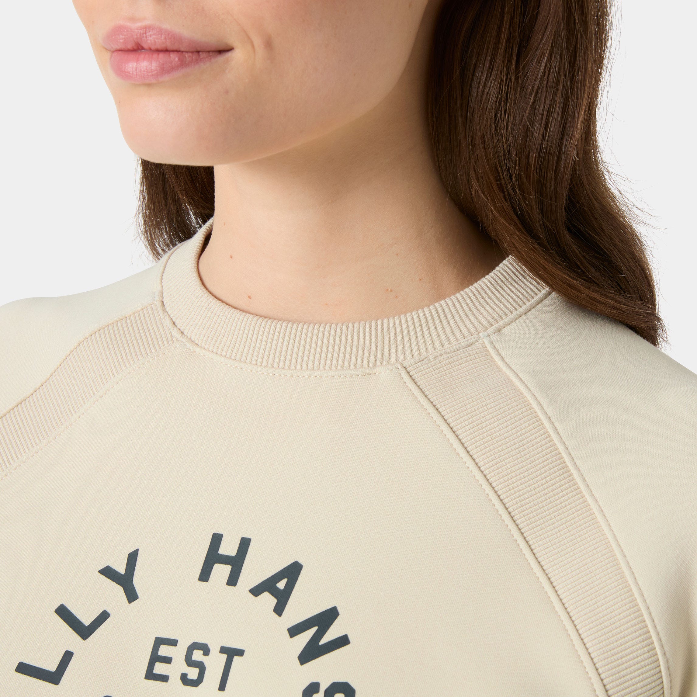 Women's Capri Sweatshirt - 034 CREAM