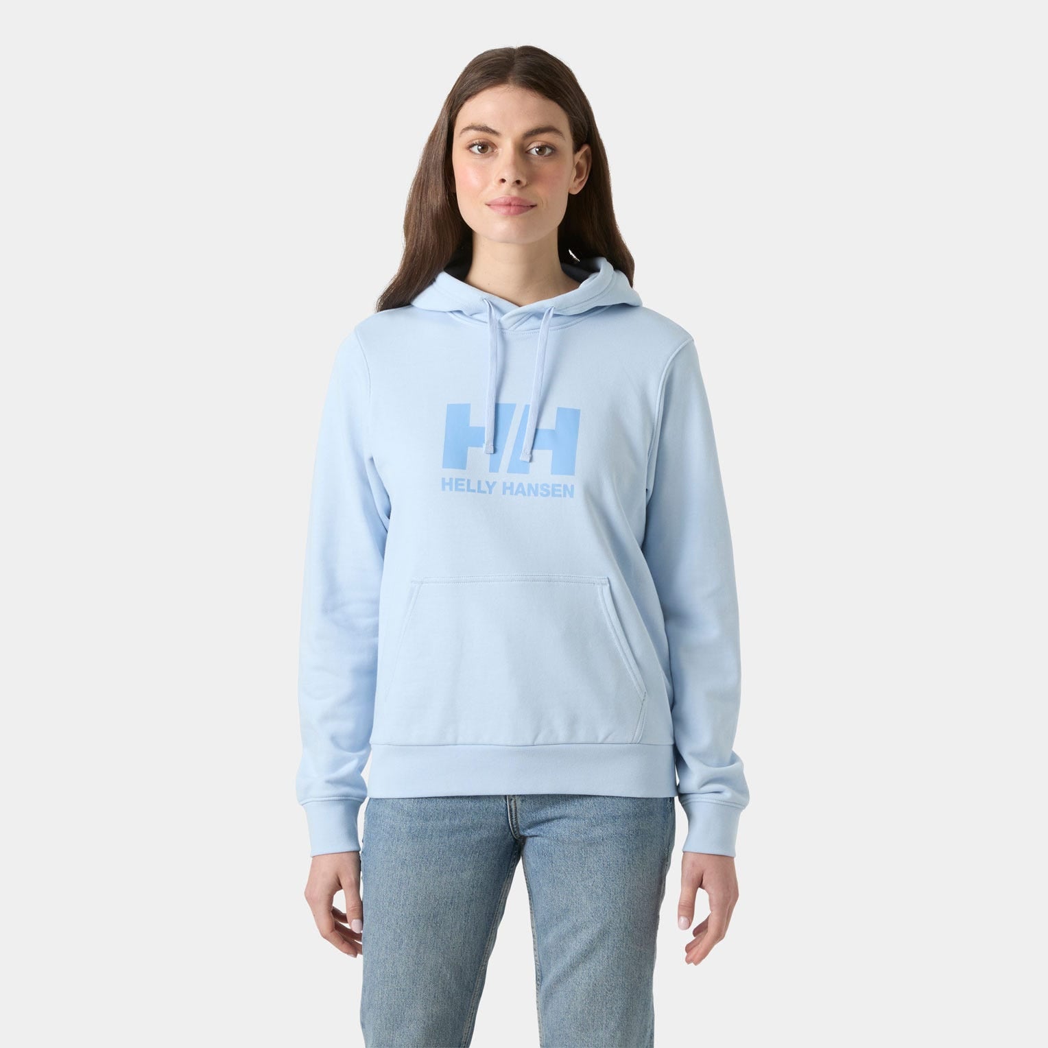 Women's HH Logo Hoodie - 513 PINNACLE BLUE