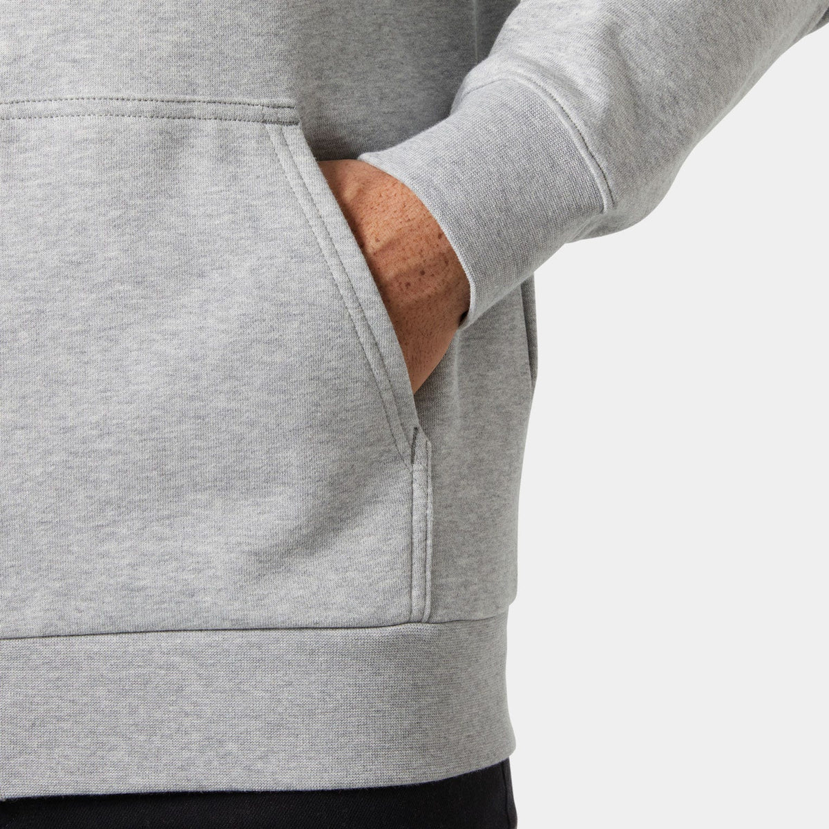 Men's HH Logo Full-Zip Hoodie - 949 GREY MELANGE