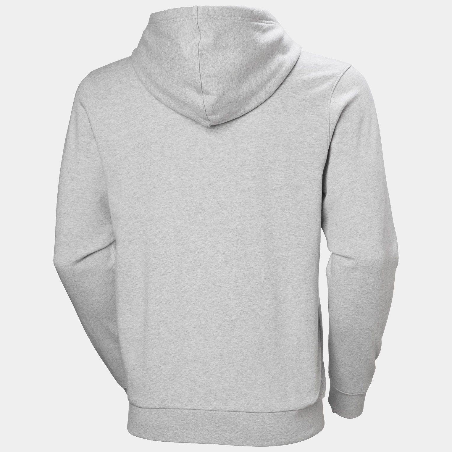 Men's HH Logo Full-Zip Hoodie - 949 GREY MELANGE