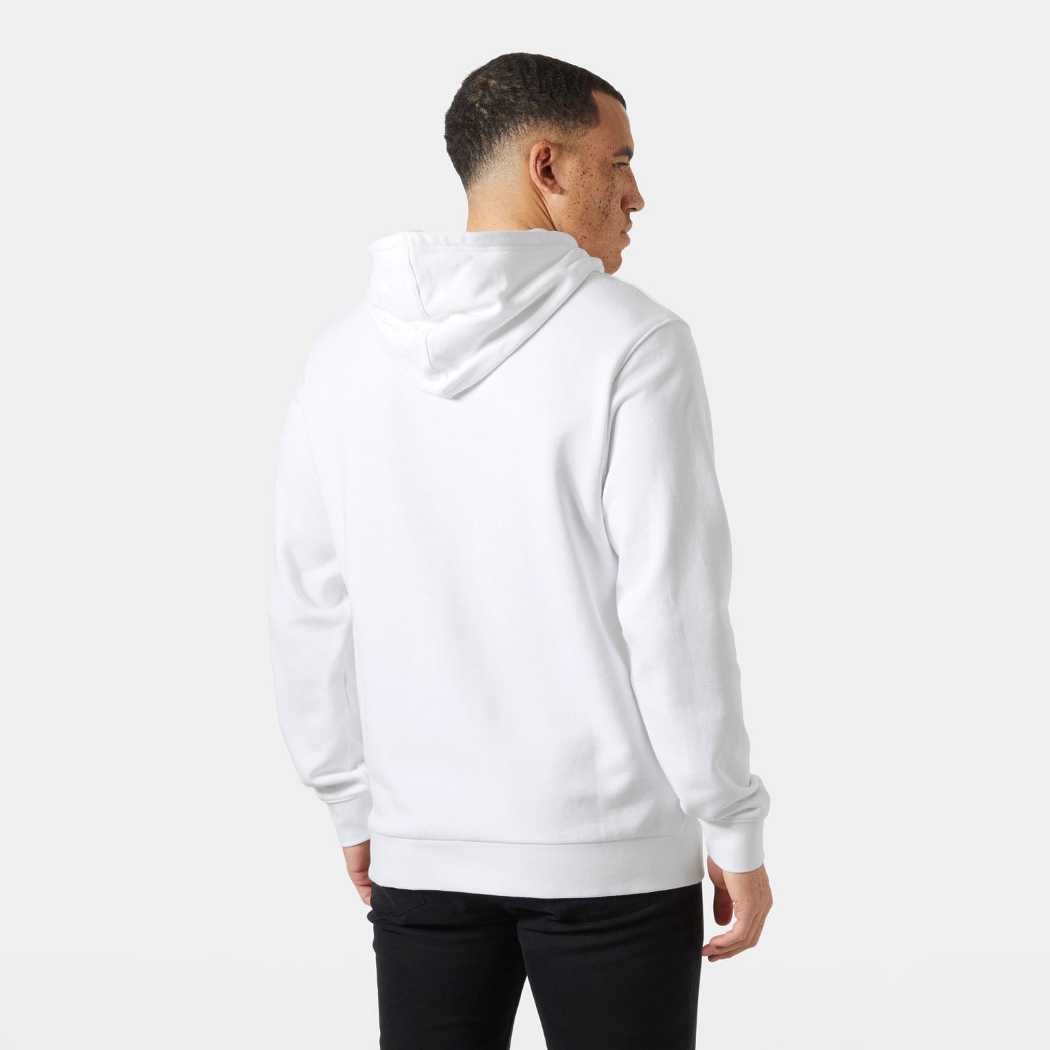 Men's HH Logo Hoodie - 001 WHITE