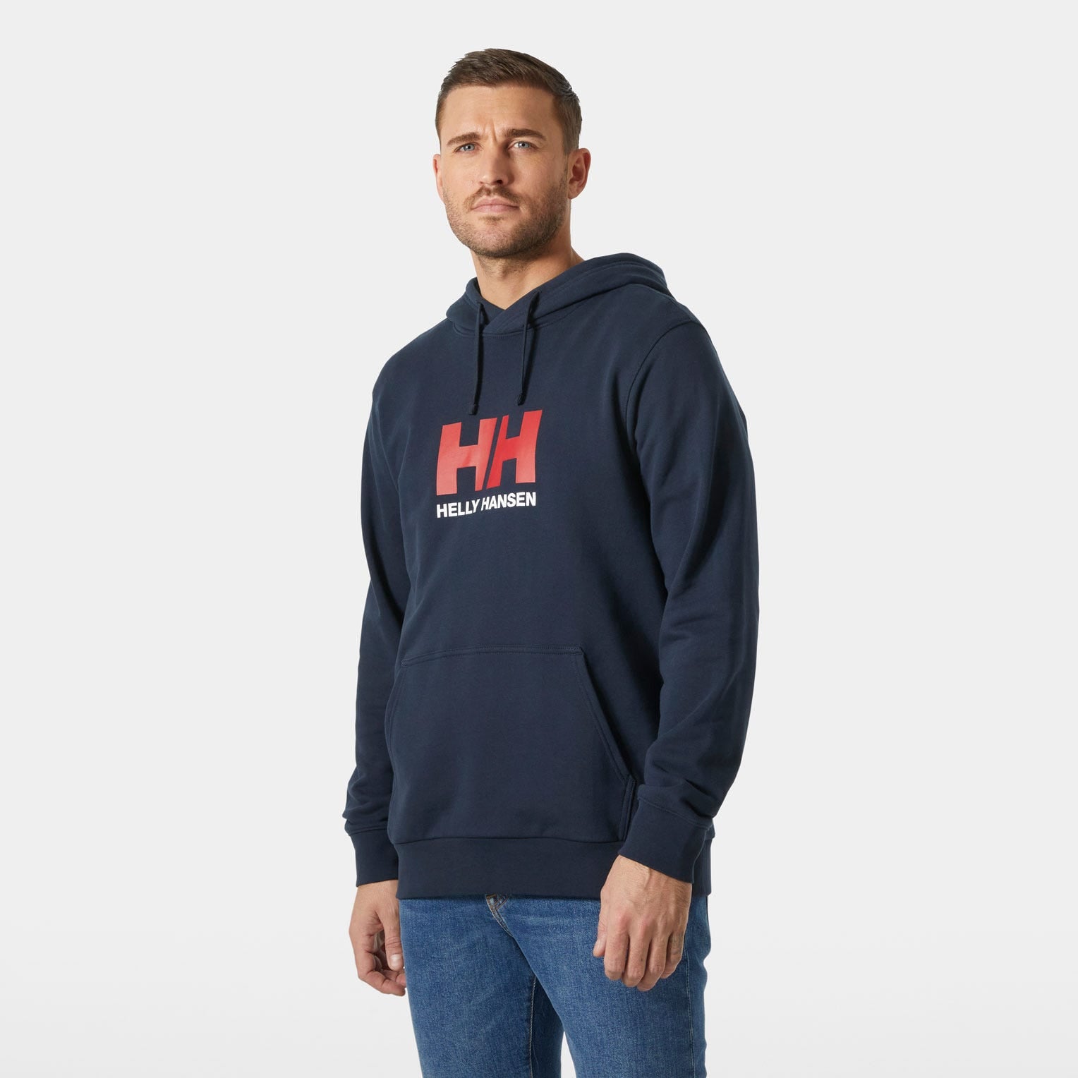 Men's HH Logo Hoodie - 597 NAVY