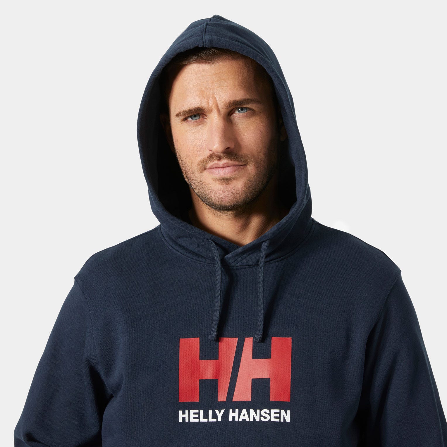 Men's HH Logo Hoodie - 597 NAVY