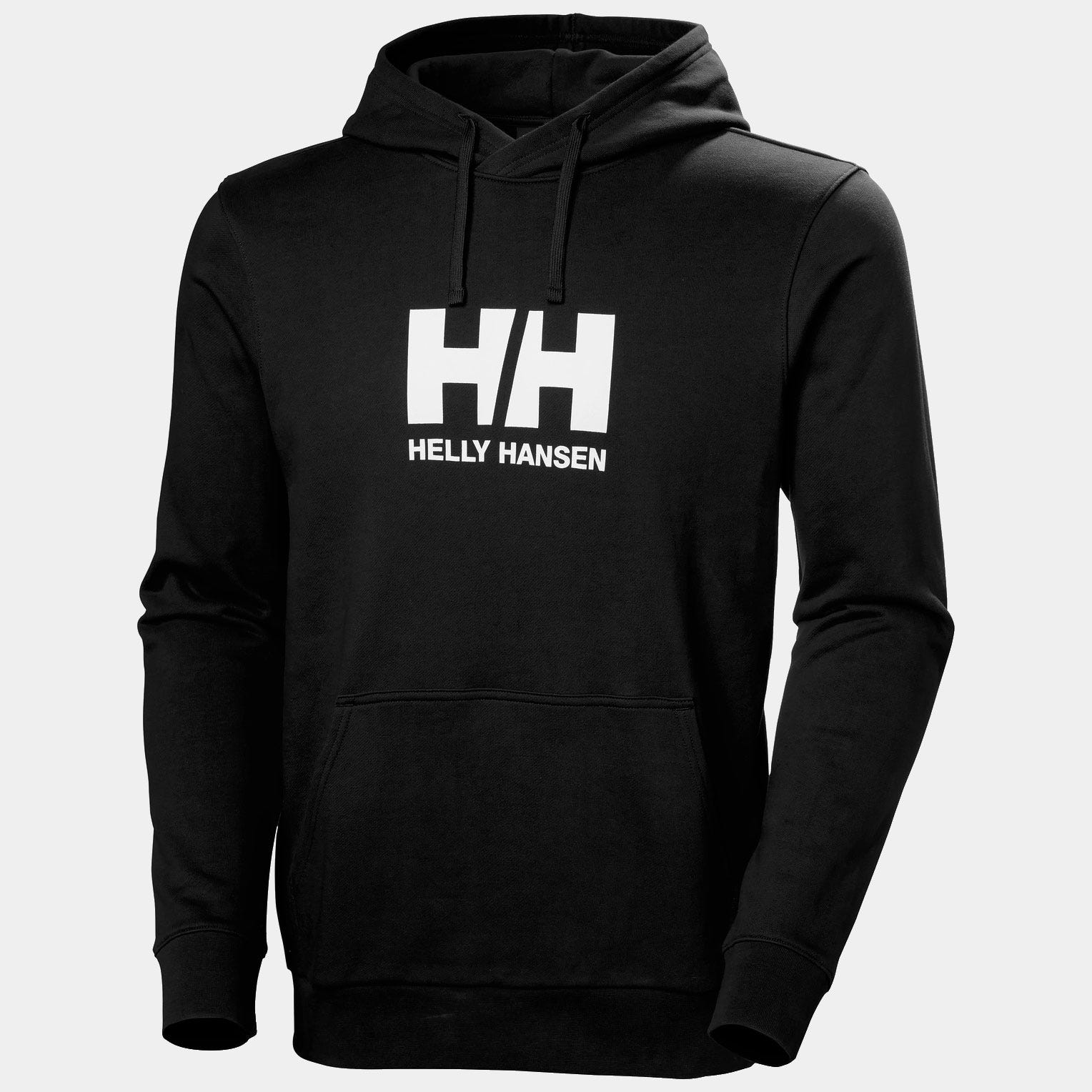 Men's HH Logo Hoodie - 990 BLACK