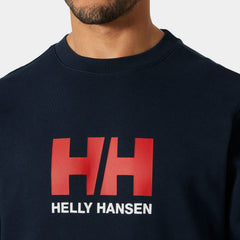 Men's HH Logo Crew Sweatshirt - 597 NAVY