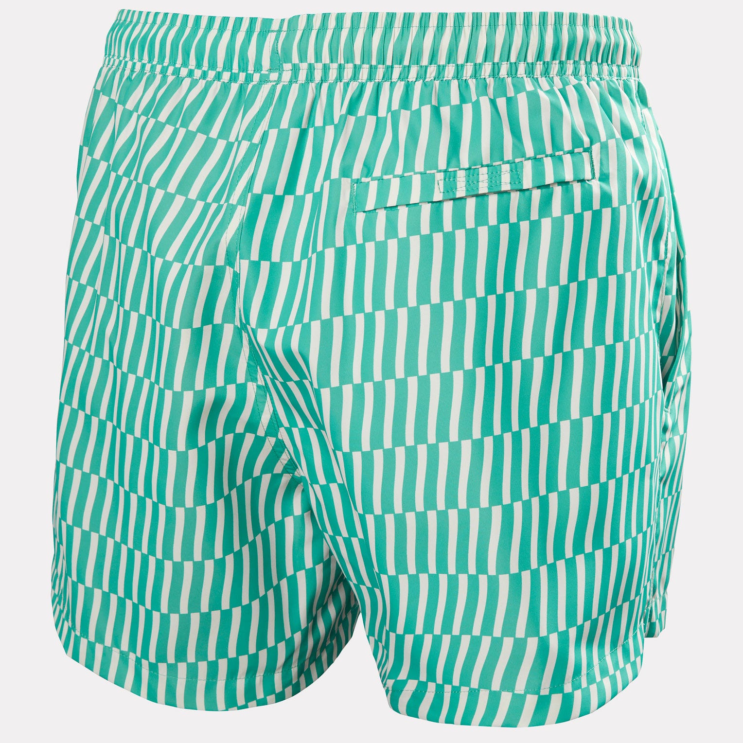 Men's Newport Trunk 4.5" - 472 DARK MINT OFFSET STRIPE AOP