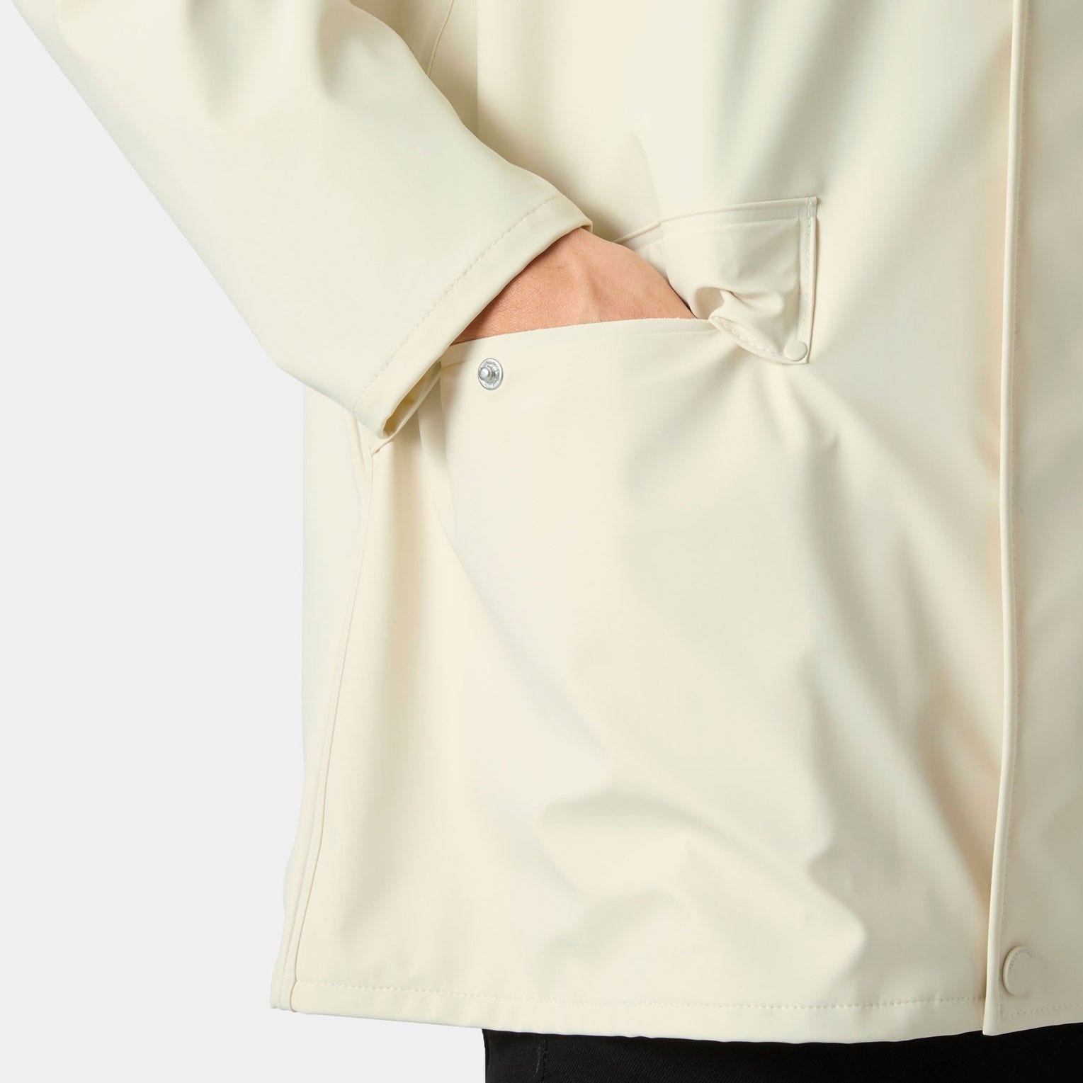 Men's Moss Block Coat - 035 CREAM