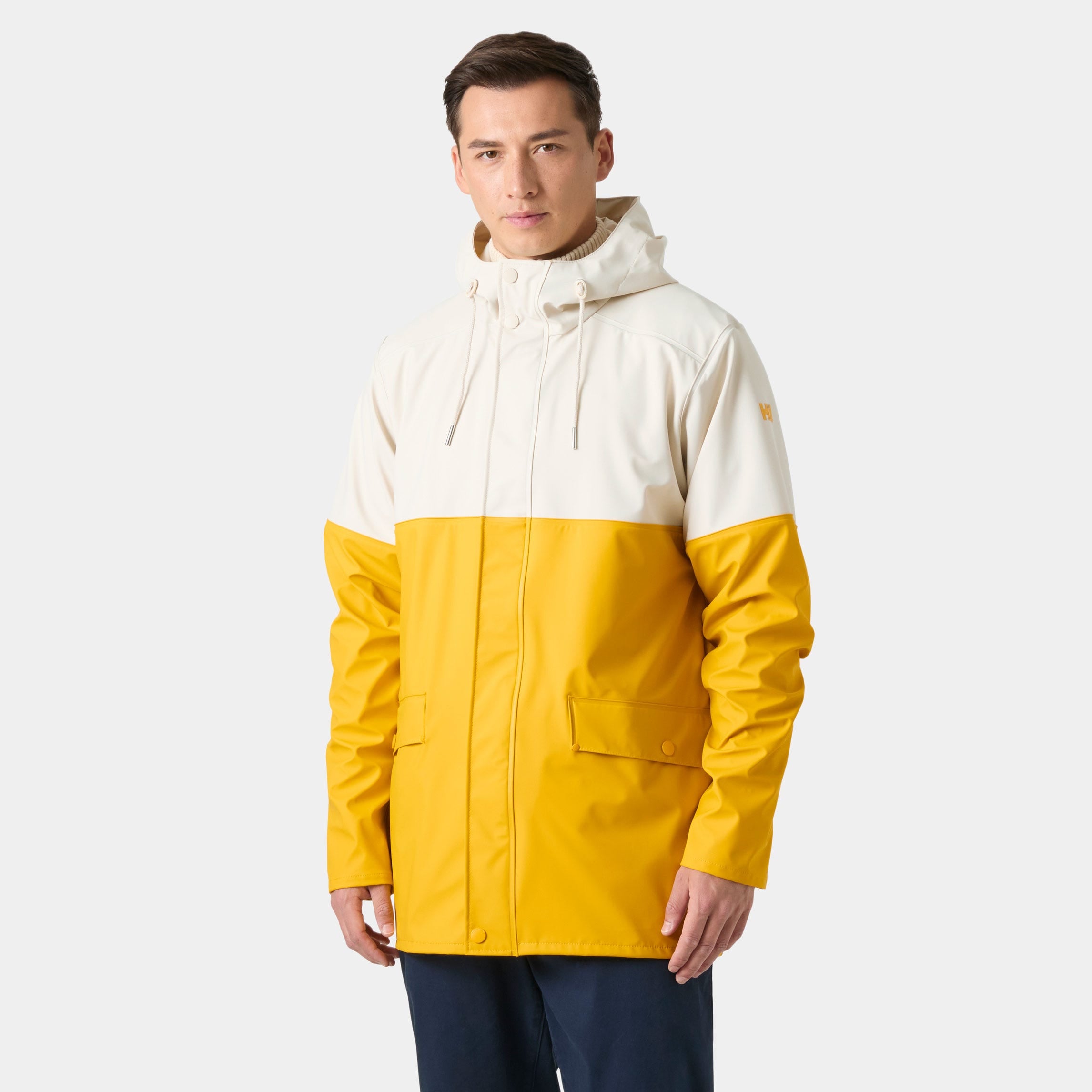 Men's Moss Block Coat - 344 ESSENTIAL YELLOW
