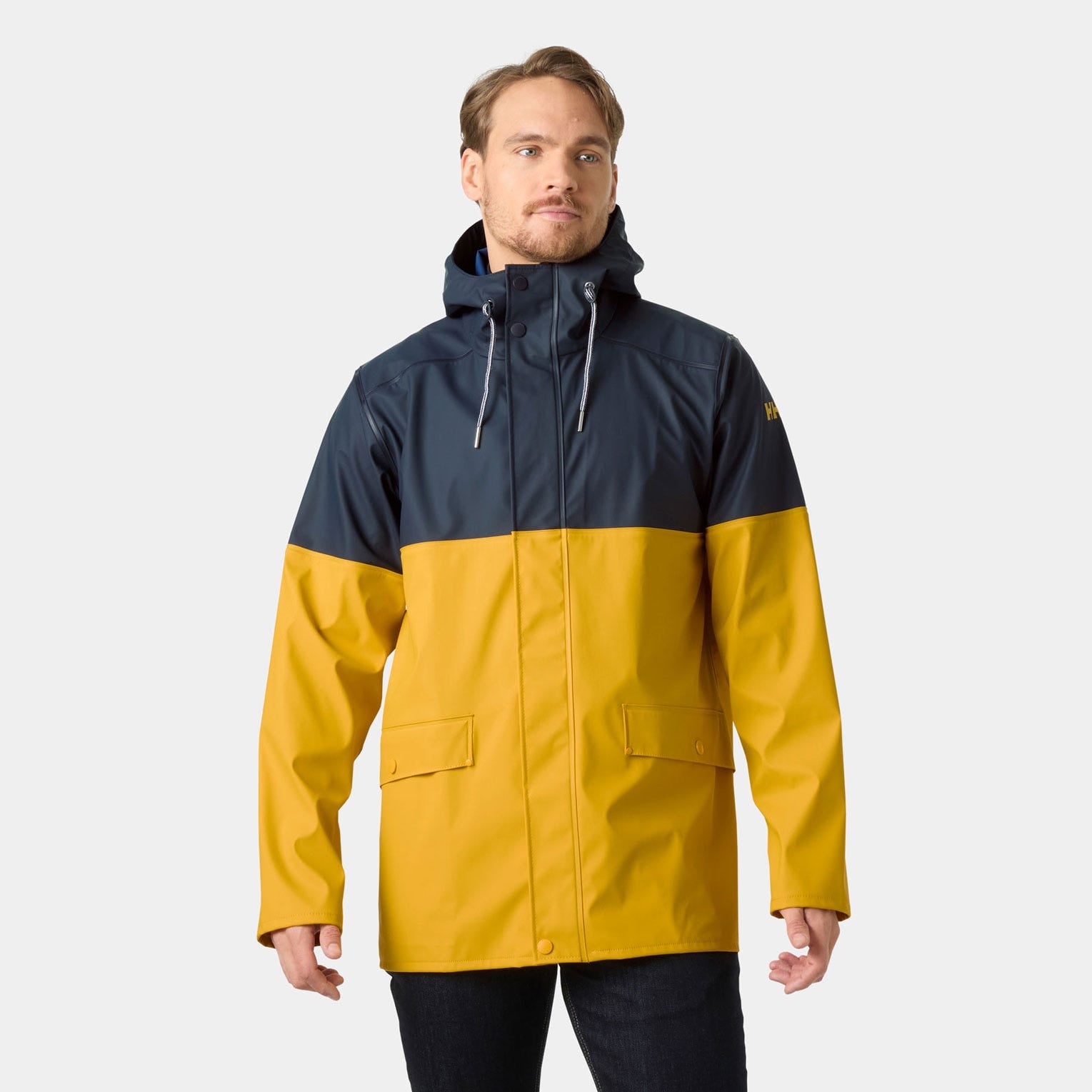 Men's Moss Block Coat - 345 ESSENTIAL YELLOW