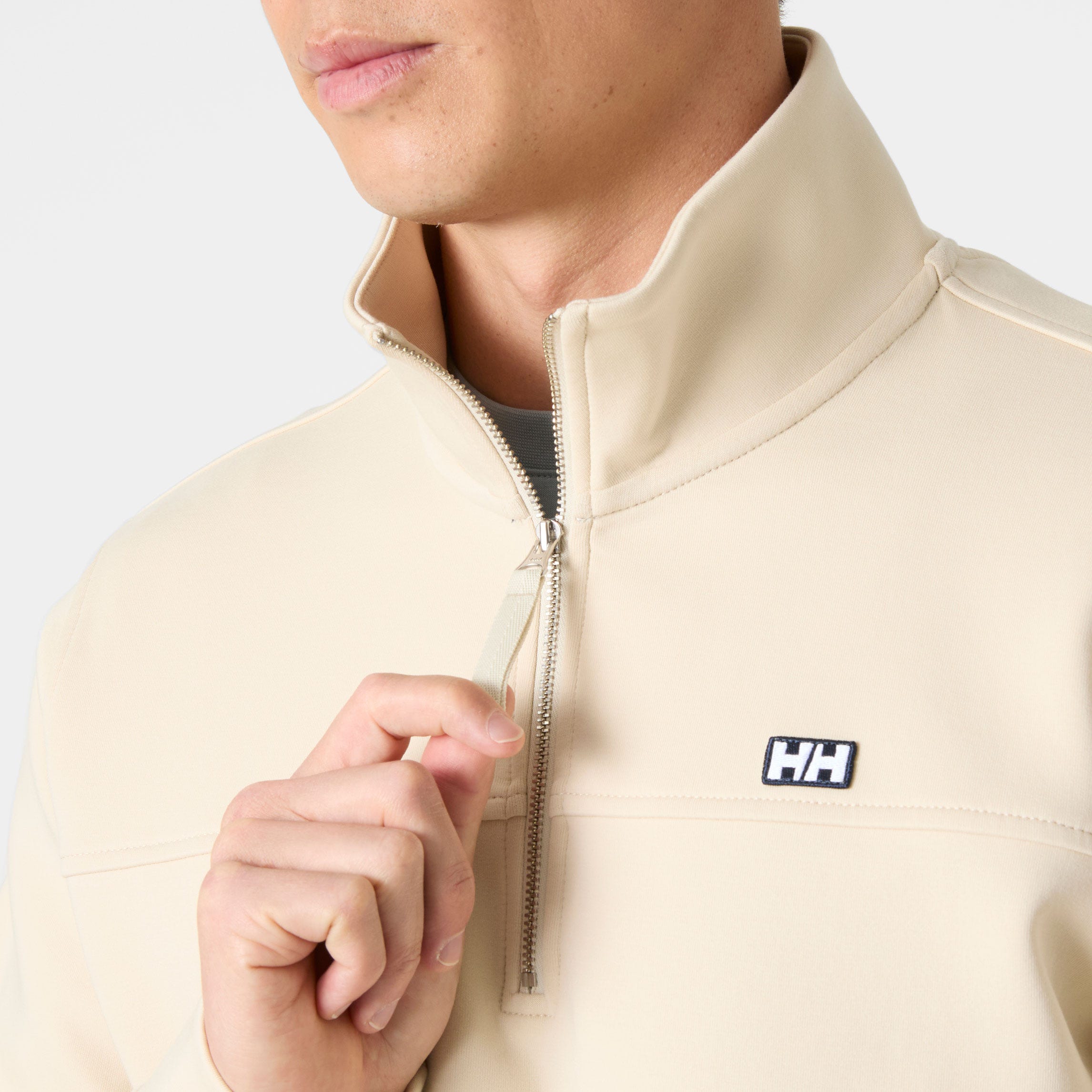 Men's Koster Sweat Half-Zip - 034 CREAM