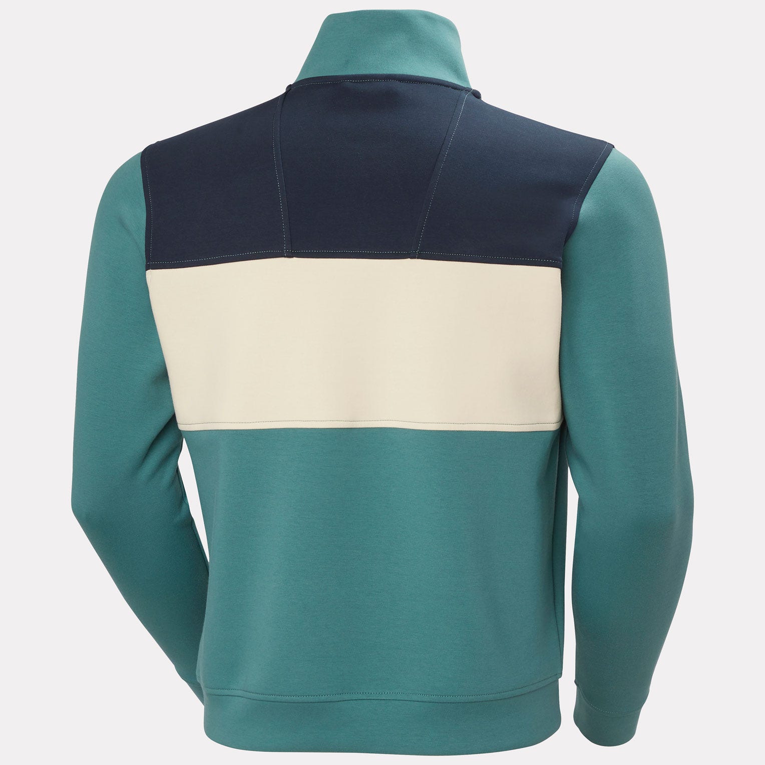 Men's Koster Sweat Half-Zip - 494 OPAL GREEN